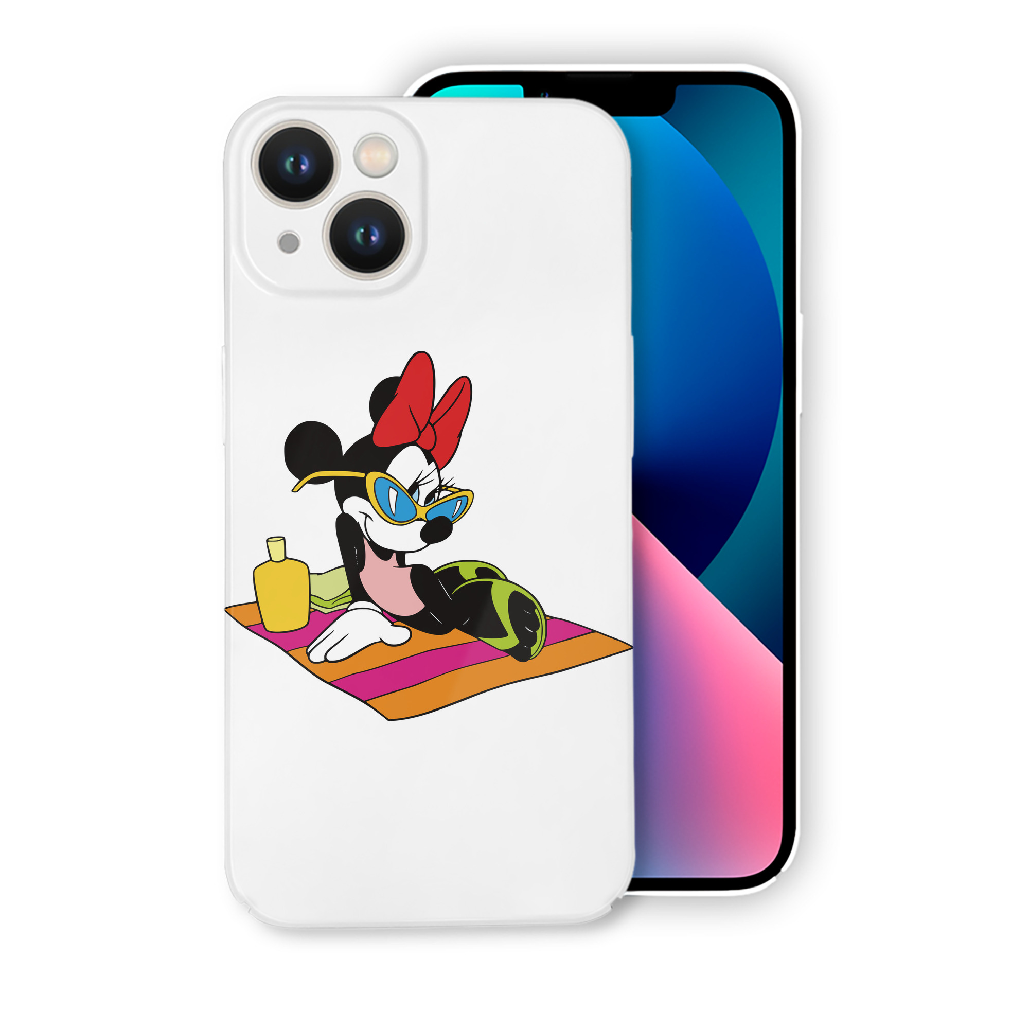 （画像用） ミッキーマウス Mickey Mouse 【iPhone 14シリーズ対応】ハードケース