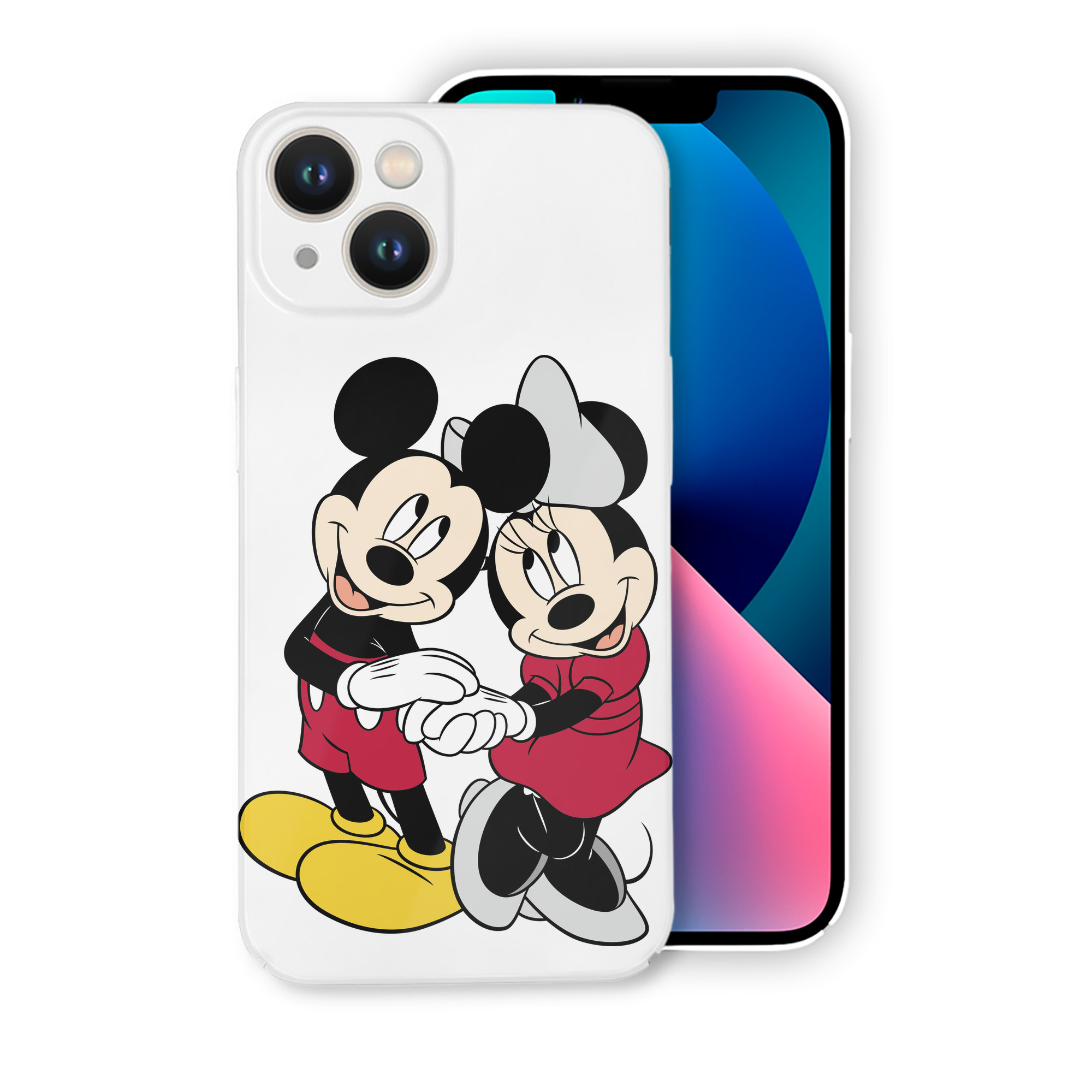 （画像用） ミッキーマウス Mickey Mouse 【iPhone 14シリーズ対応】ハードケース