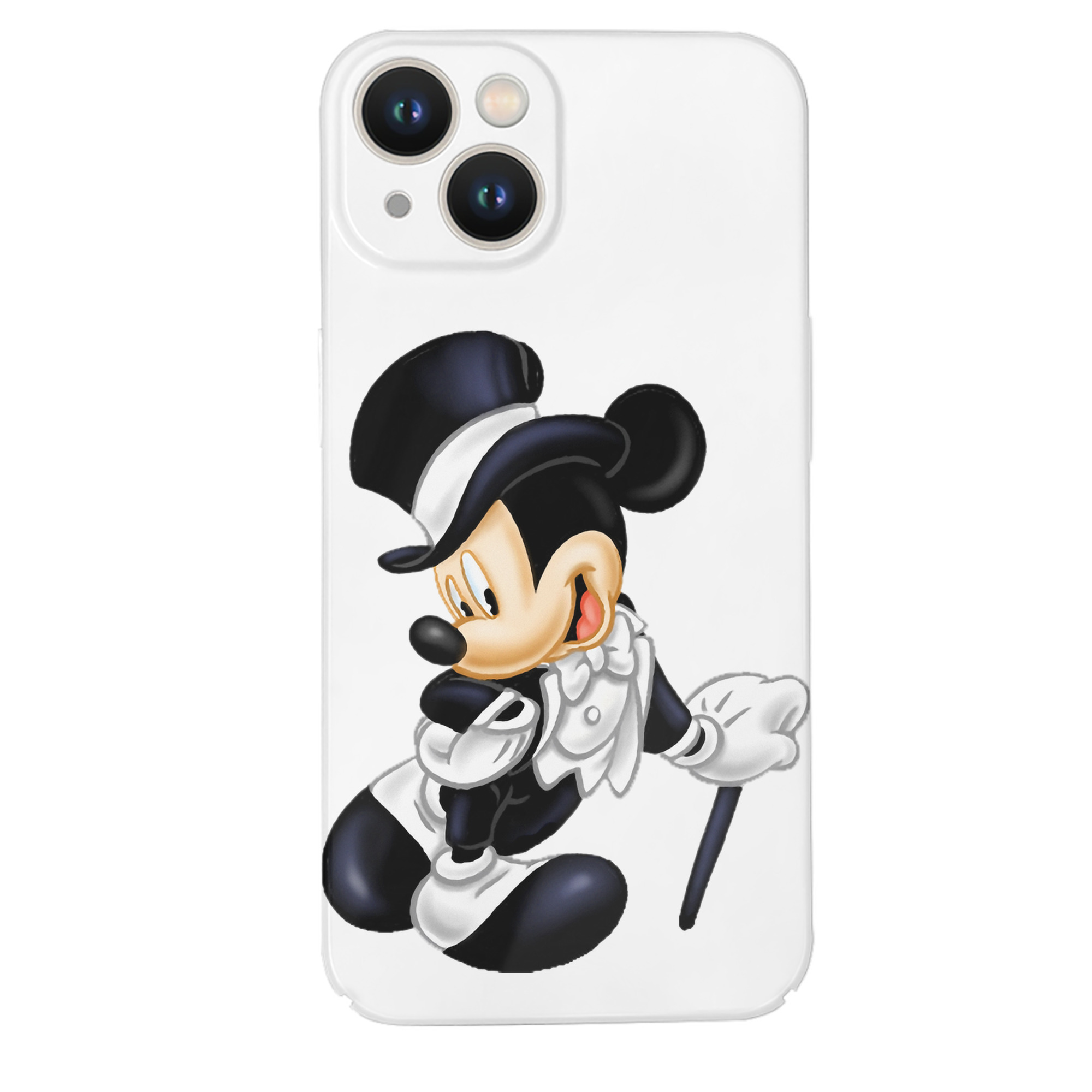 （画像用） ミッキーマウス Mickey Mouse 【iPhone 14シリーズ対応】ハードケース