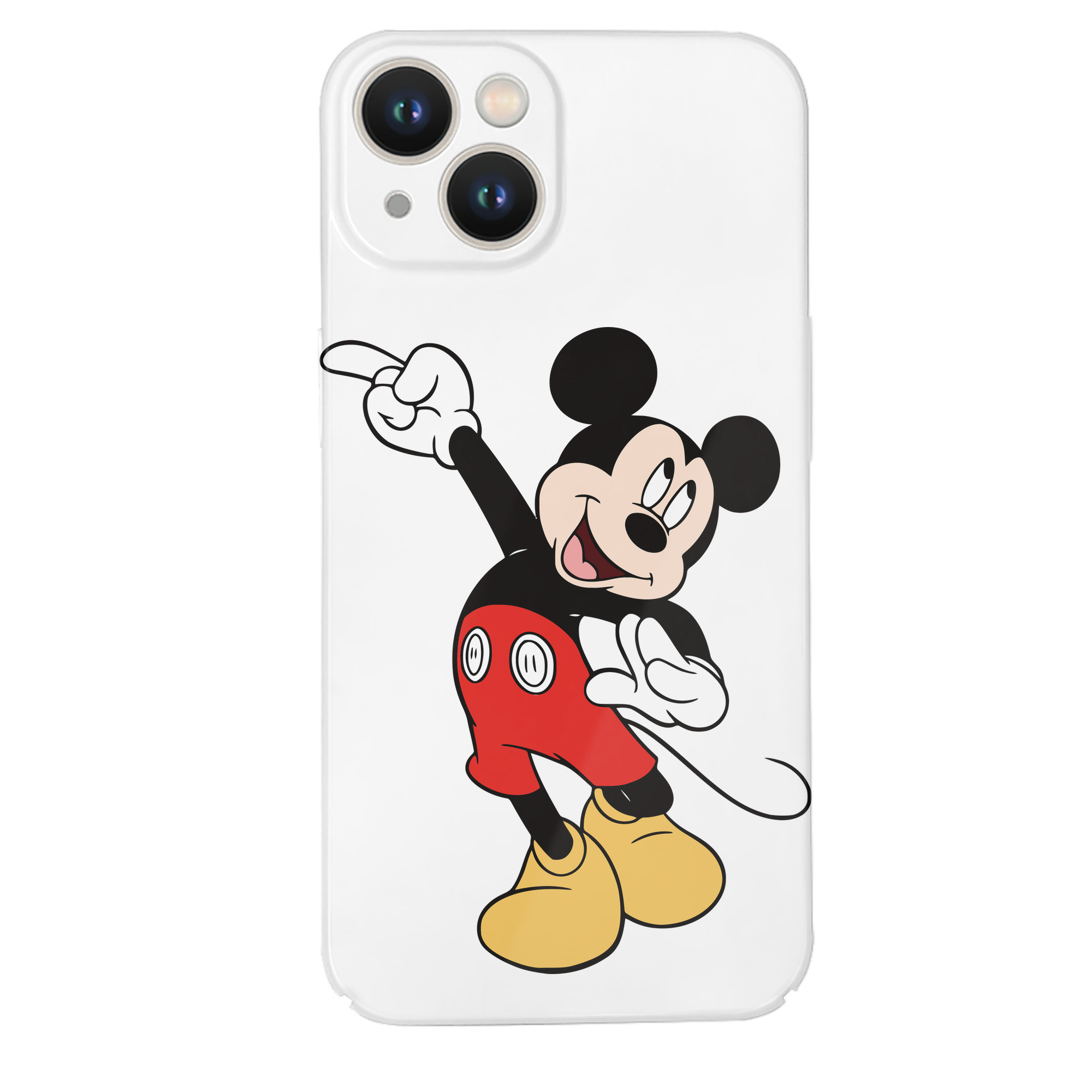 （画像用） ミッキーマウス Mickey Mouse 【iPhone 14シリーズ対応】ハードケース
