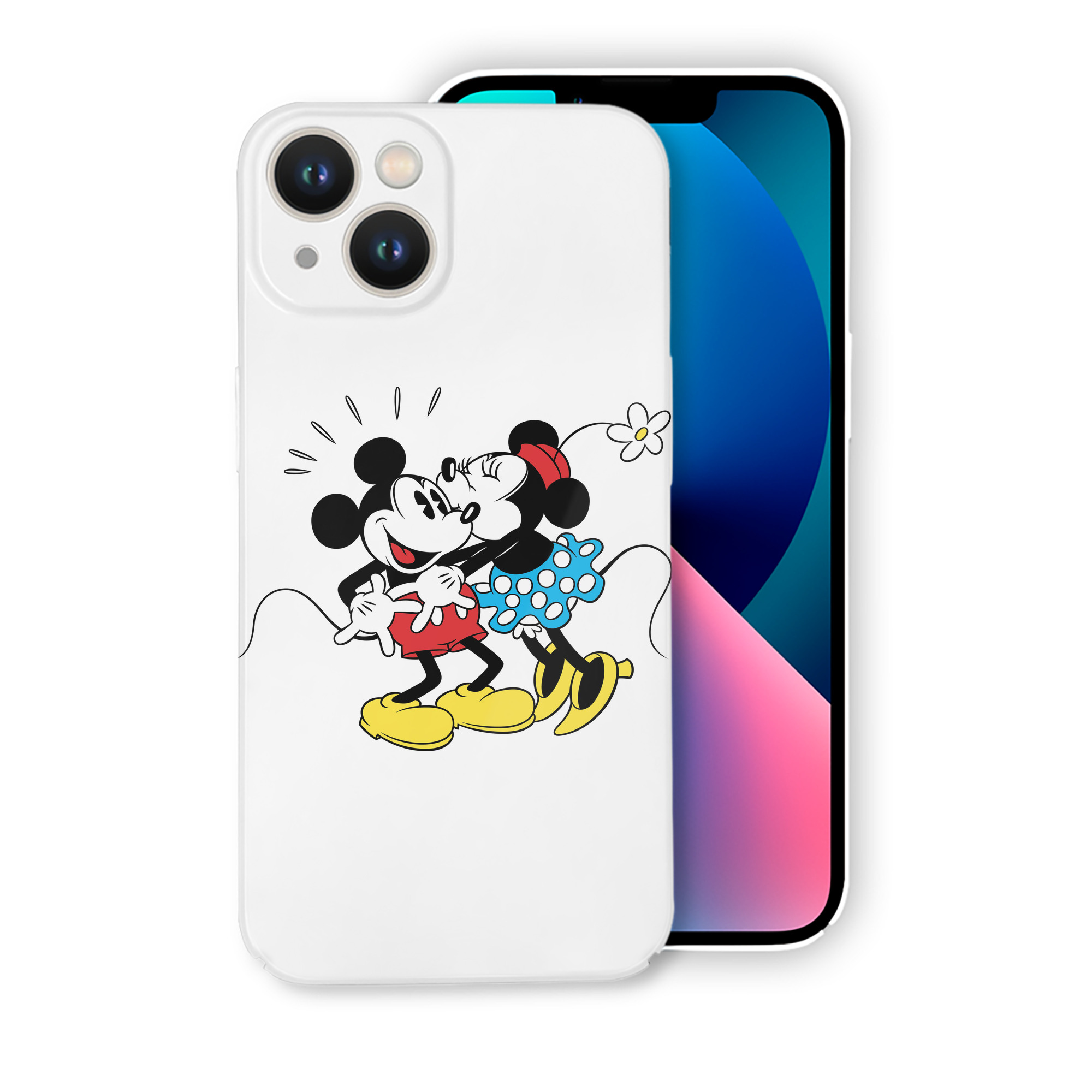 （画像用） ミッキーマウス Mickey Mouse 【iPhone 14シリーズ対応】ハードケース