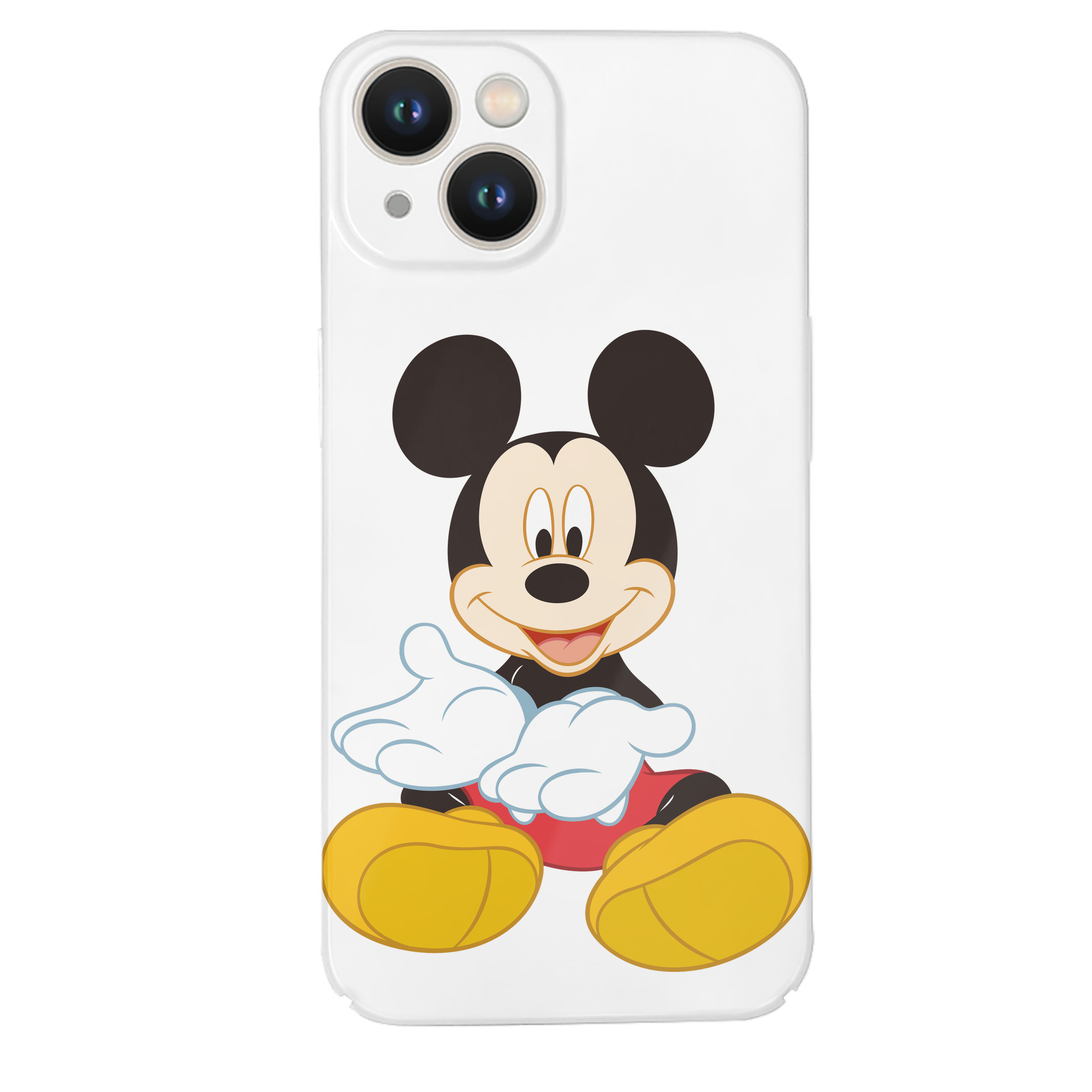 （画像用） ミッキーマウス Mickey Mouse 【iPhone 14シリーズ対応】ハードケース
