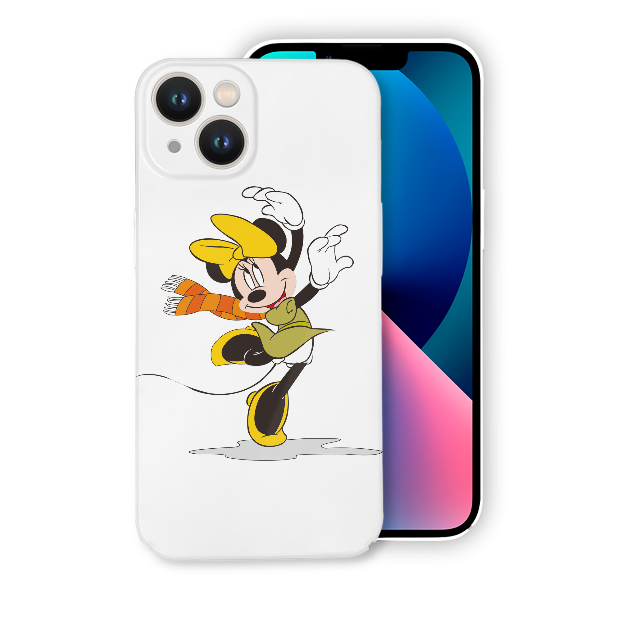 （画像用） ミッキーマウス Mickey Mouse 【iPhone 14シリーズ対応】ハードケース