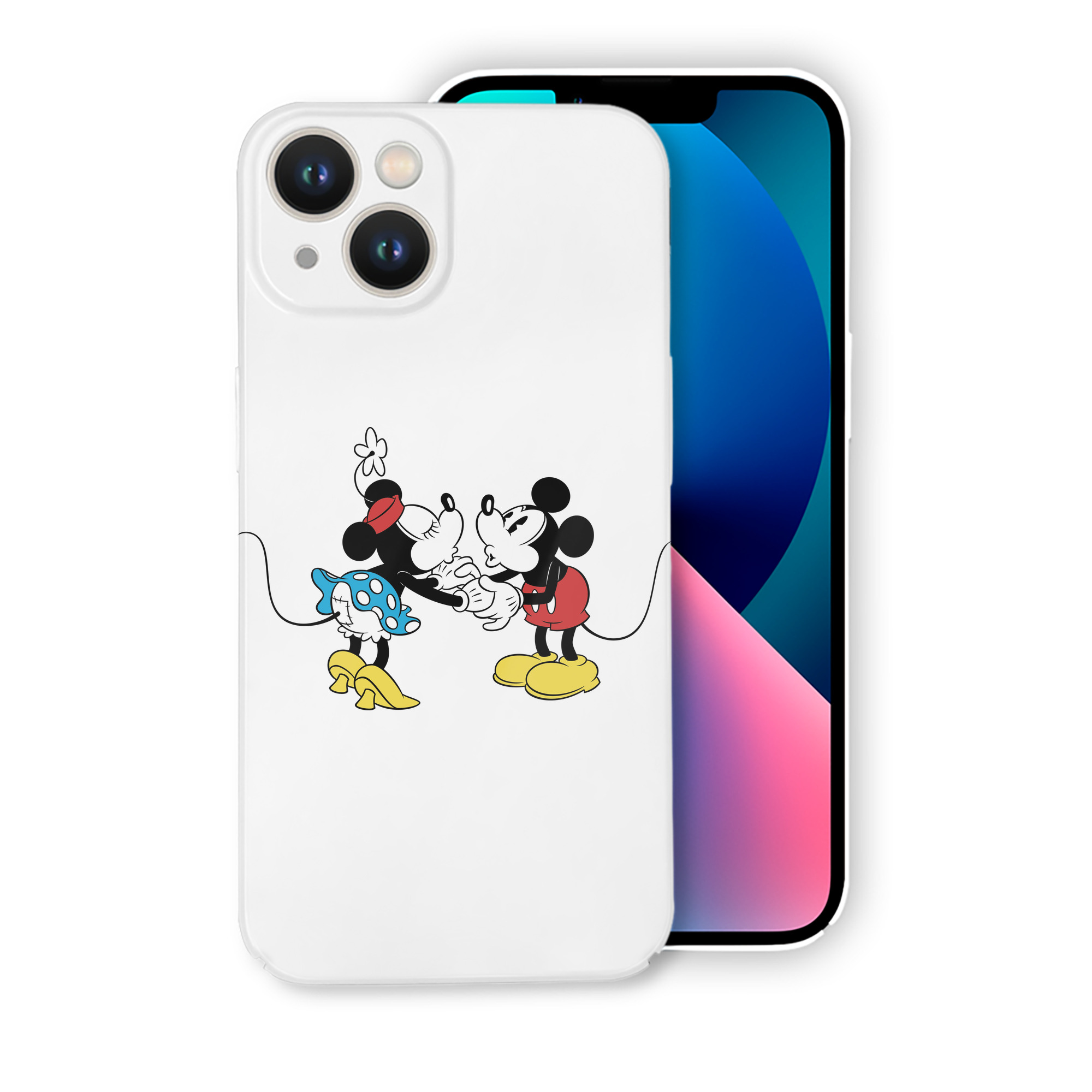 （画像用） ミッキーマウス Mickey Mouse 【iPhone 14シリーズ対応】ハードケース