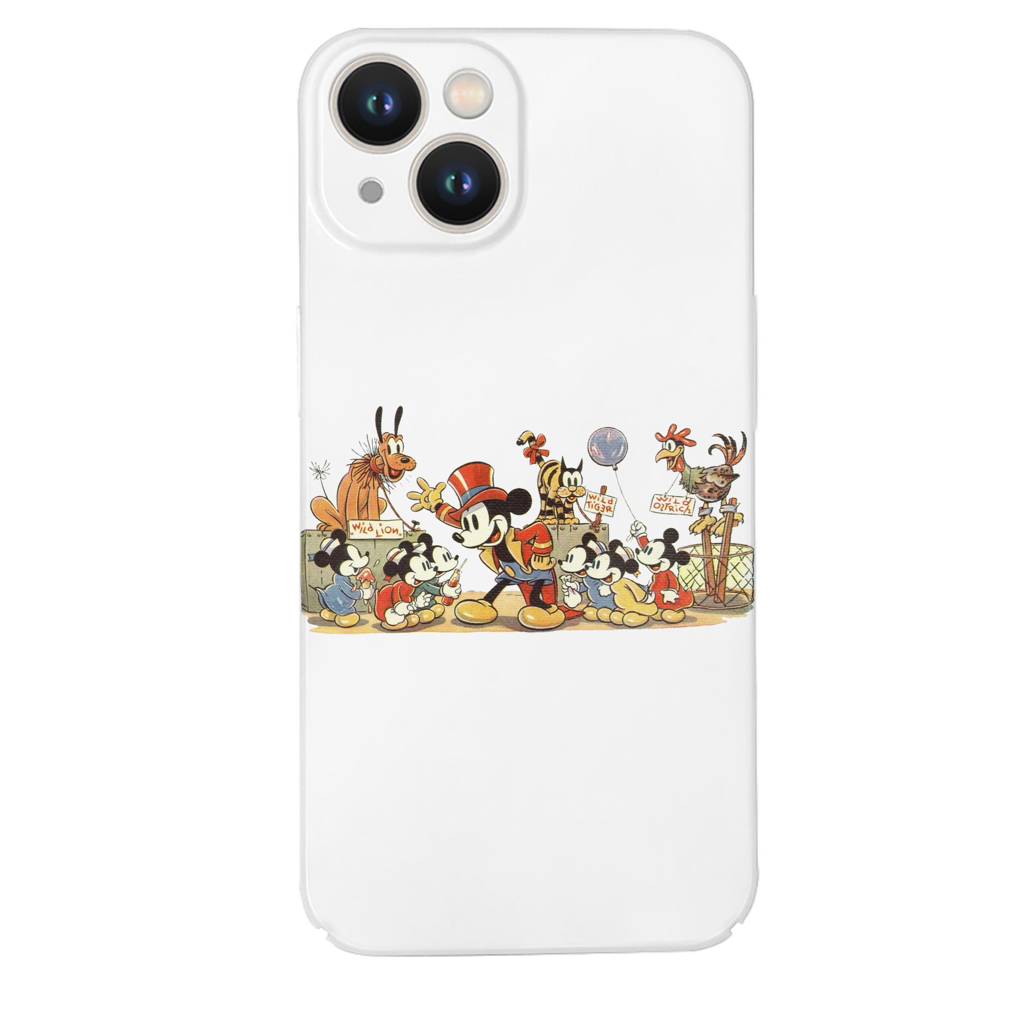 （画像用） ミッキーマウス Mickey Mouse 【iPhone 14シリーズ対応】ハードケース