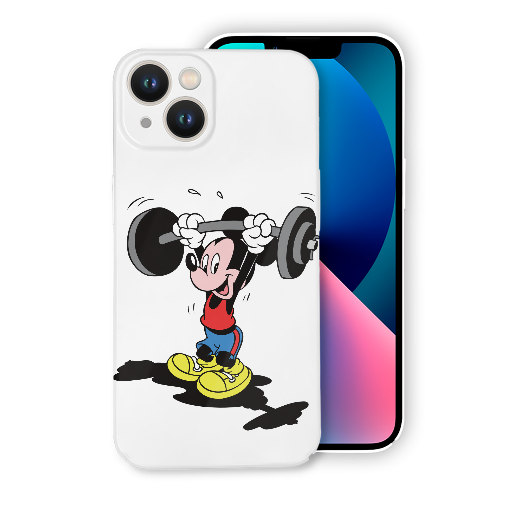 （画像用） ミッキーマウス Mickey Mouse 【iPhone 14シリーズ対応】ハードケース