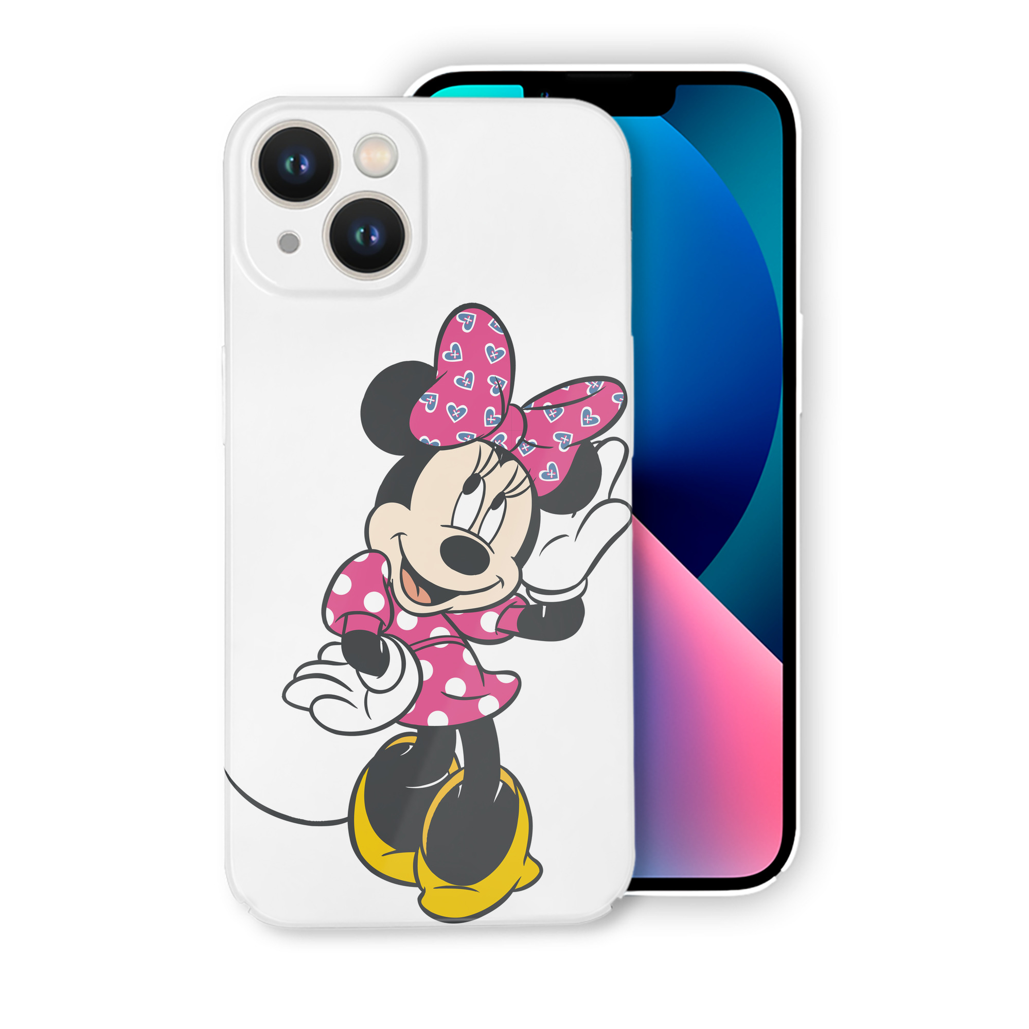 （画像用） ミッキーマウス Mickey Mouse 【iPhone 14シリーズ対応】ハードケース