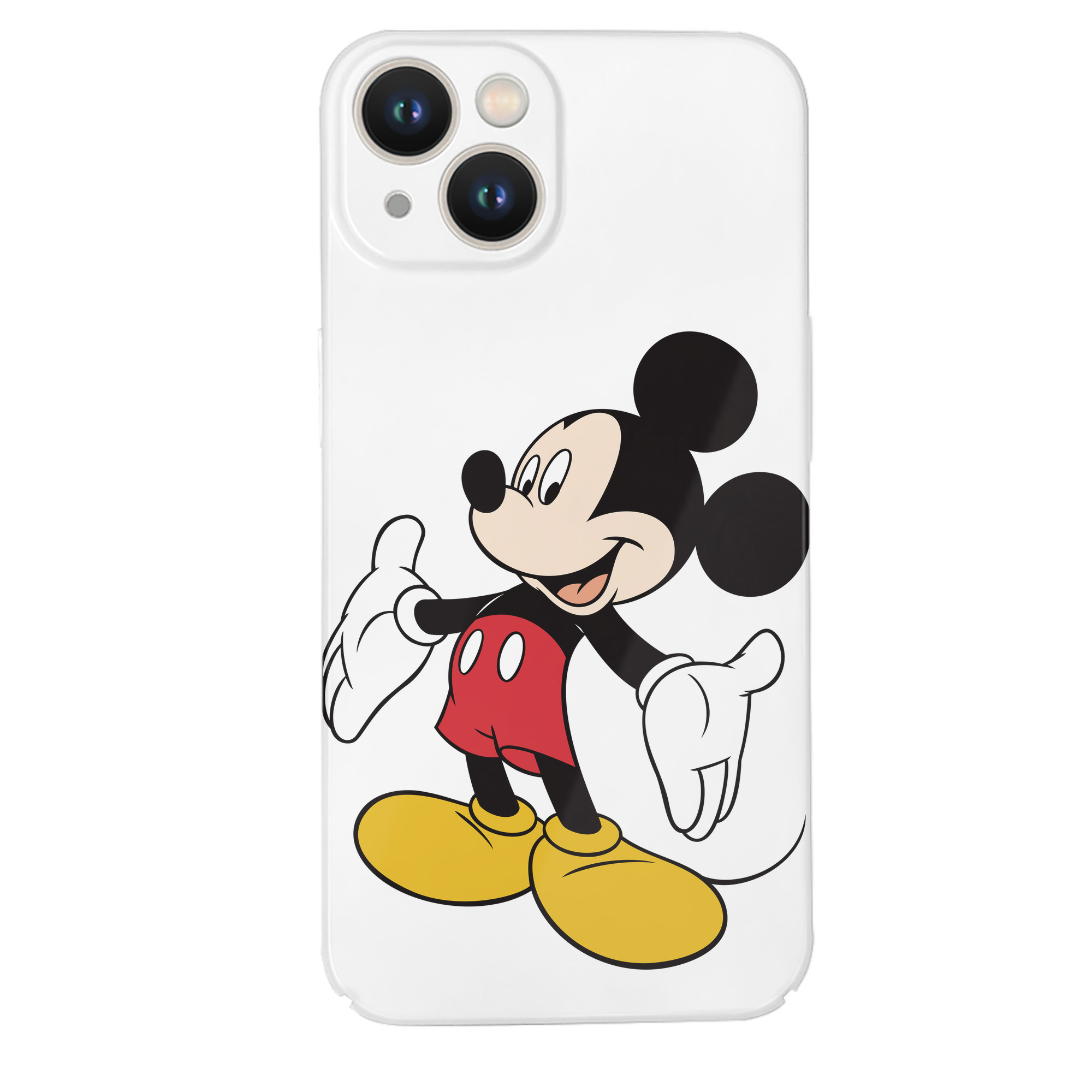 （画像用） ミッキーマウス Mickey Mouse 【iPhone 14シリーズ対応】ハードケース