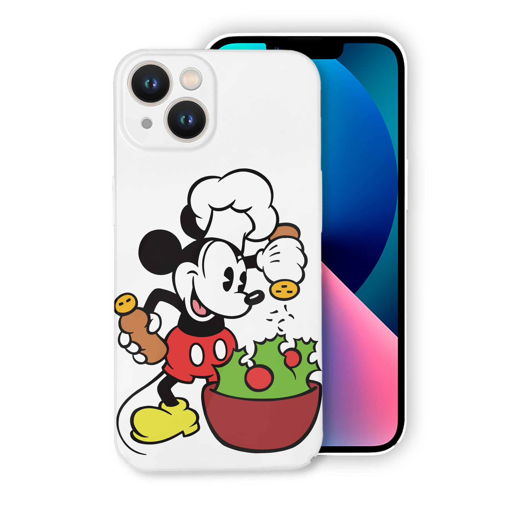 （画像用） ミッキーマウス Mickey Mouse 【iPhone 14シリーズ対応】ハードケース