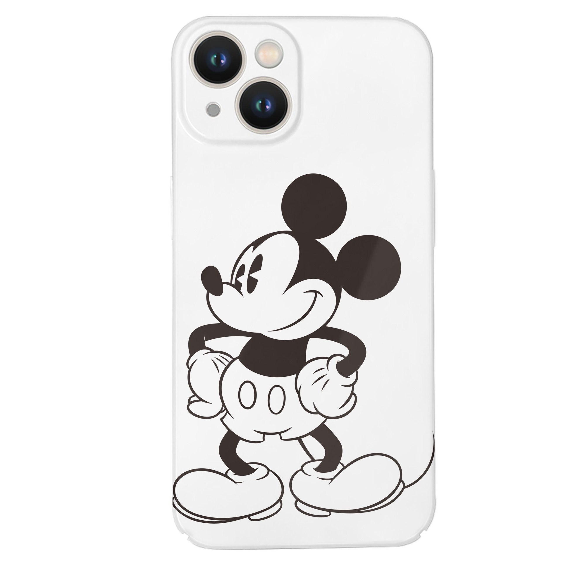 （画像用） ミッキーマウス Mickey Mouse 【iPhone 14シリーズ対応】ハードケース