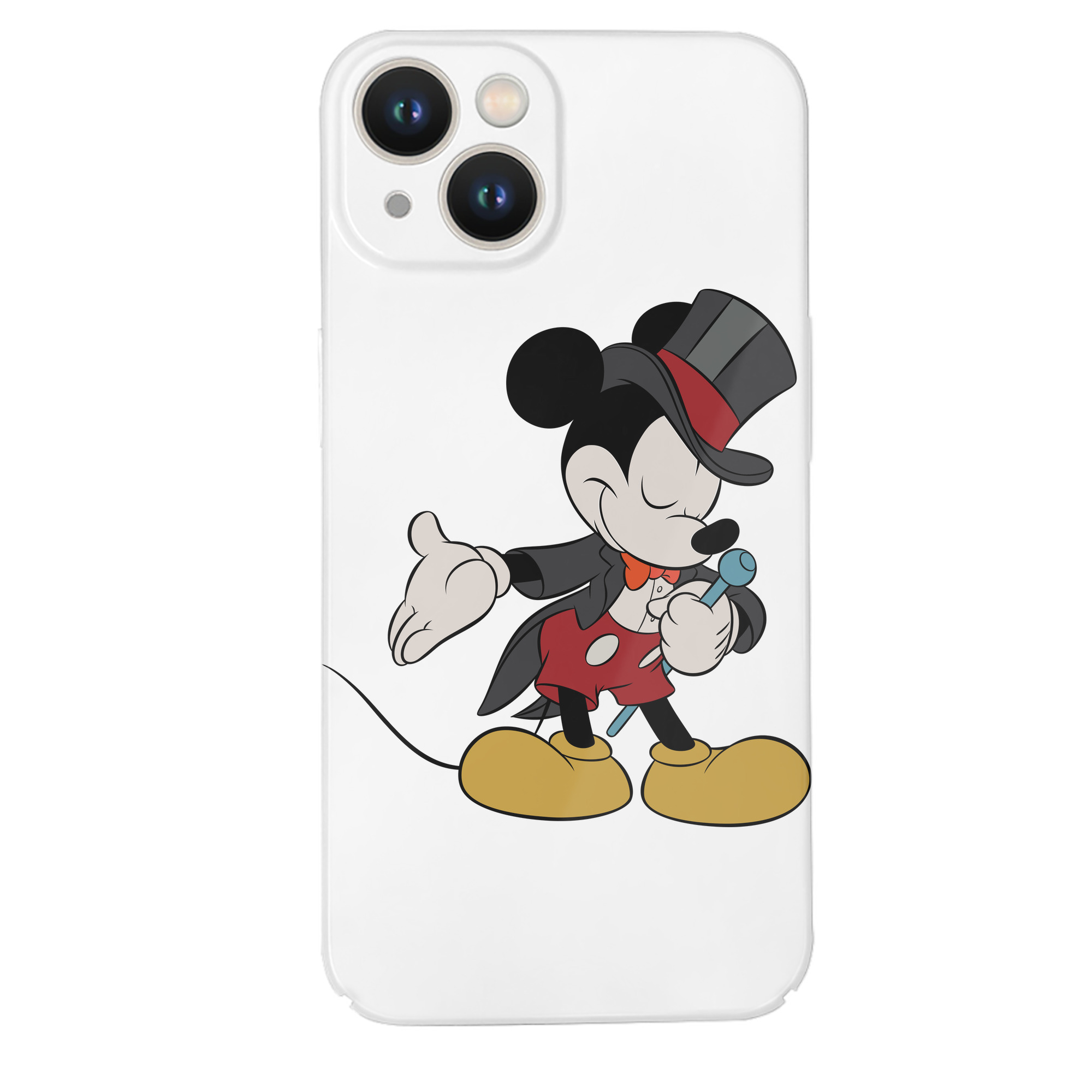 （画像用） ミッキーマウス Mickey Mouse 【iPhone 14シリーズ対応】ハードケース