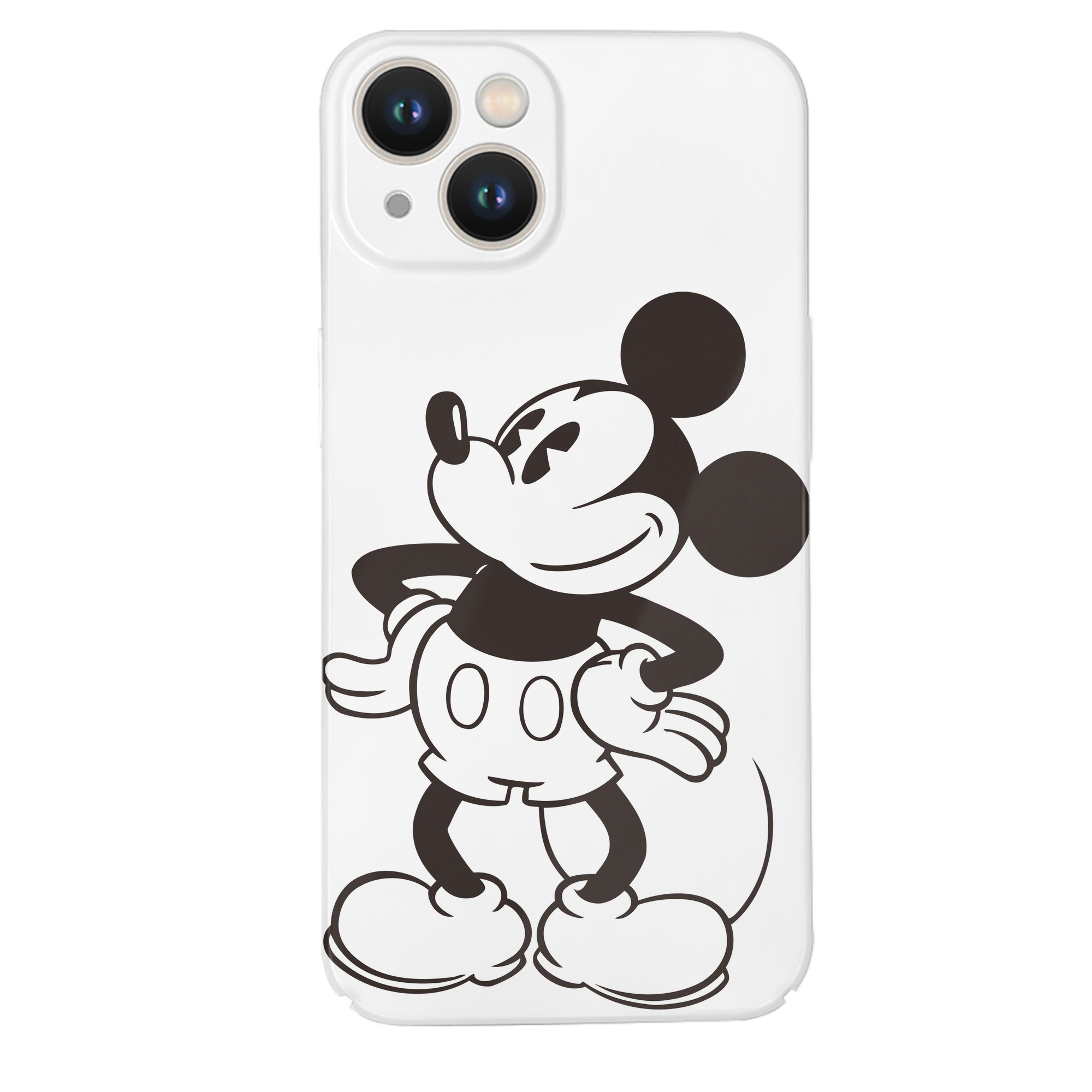 （画像用） ミッキーマウス Mickey Mouse 【iPhone 14シリーズ対応】ハードケース