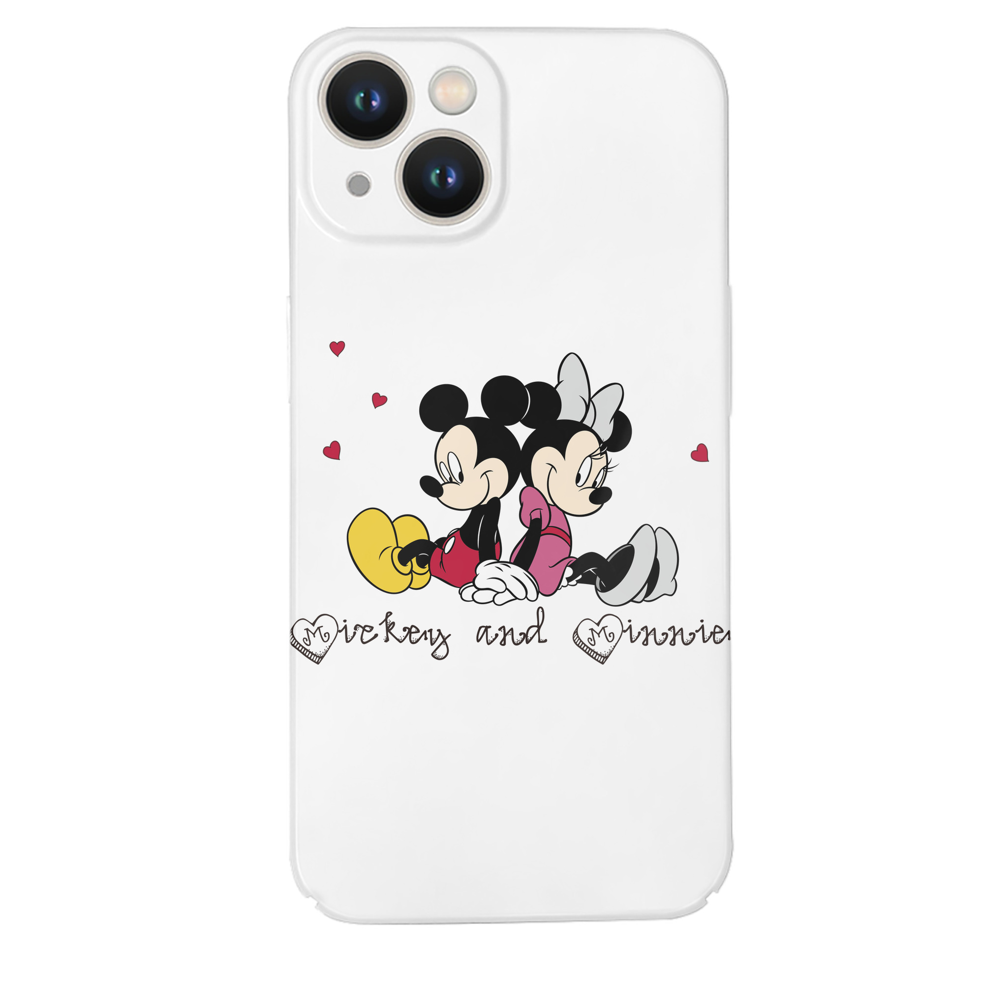 （画像用） ミッキーマウス Mickey Mouse 【iPhone 14シリーズ対応】ハードケース