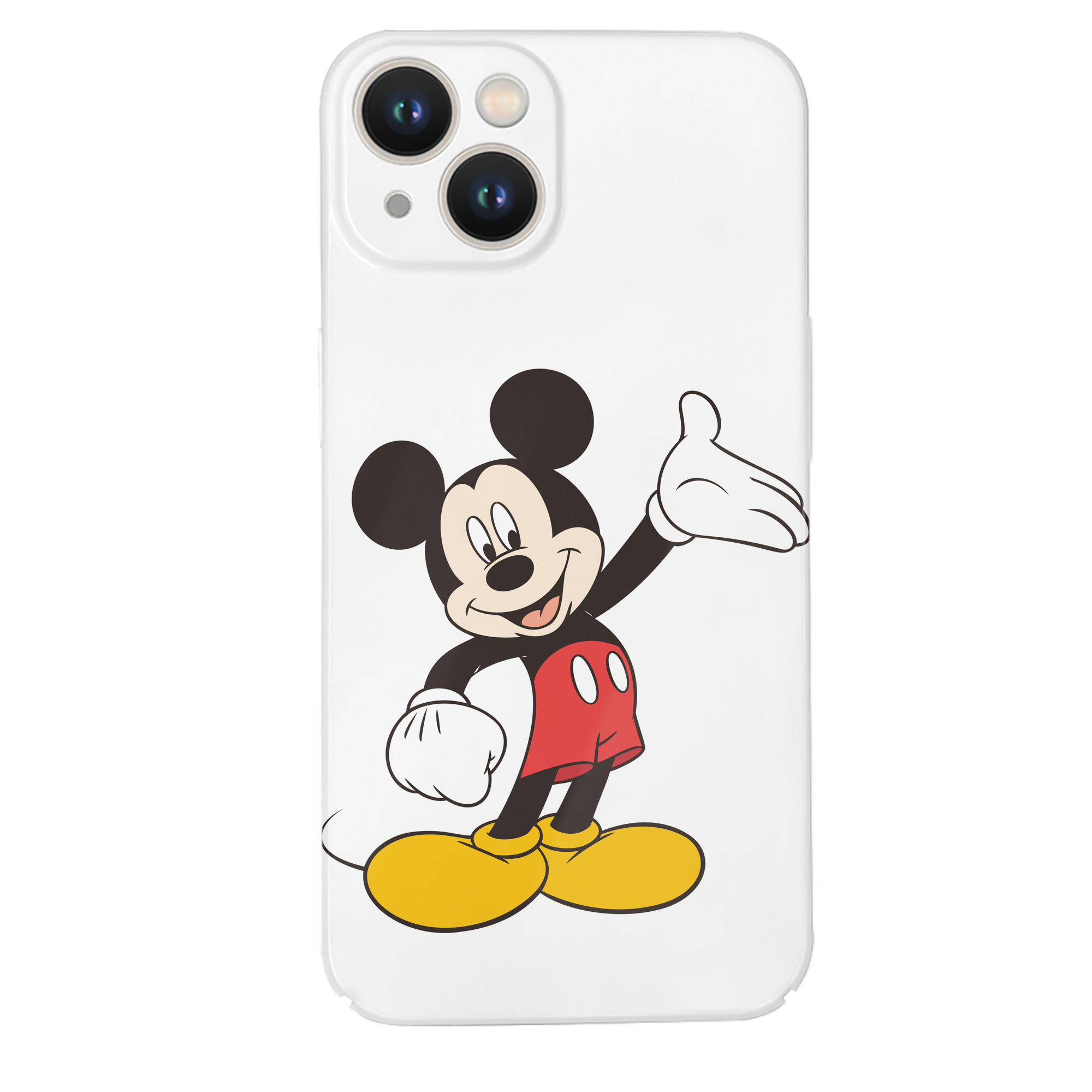 （画像用） ミッキーマウス Mickey Mouse 【iPhone 14シリーズ対応】ハードケース
