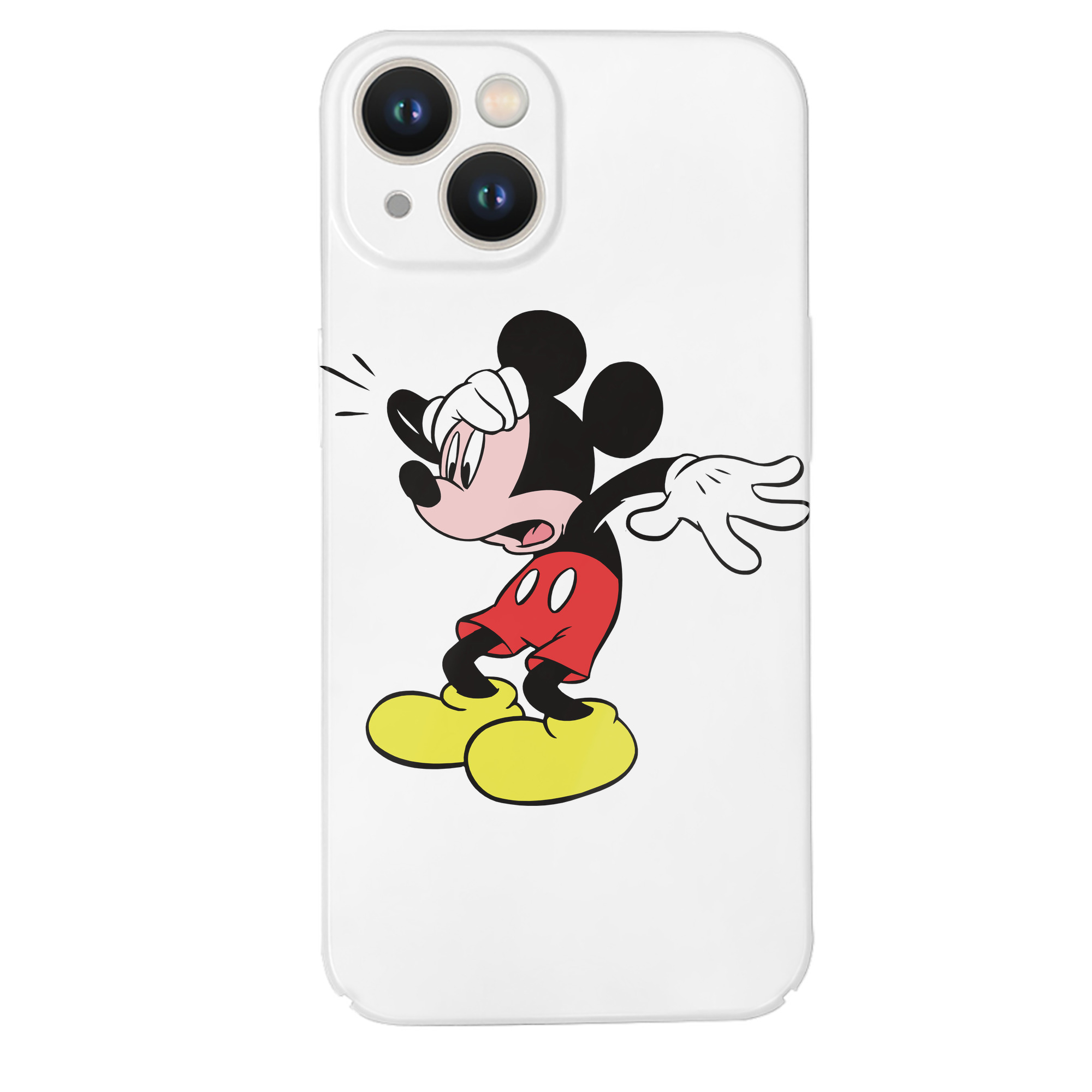 （画像用） ミッキーマウス Mickey Mouse 【iPhone 14シリーズ対応】ハードケース