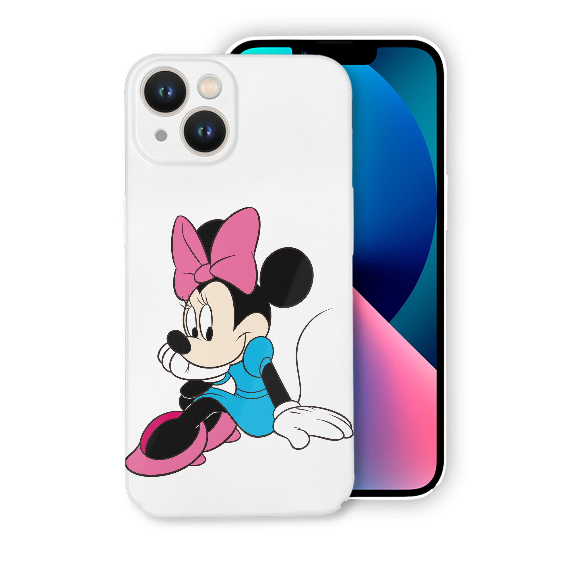 （画像用） ミッキーマウス Mickey Mouse 【iPhone 14シリーズ対応】ハードケース