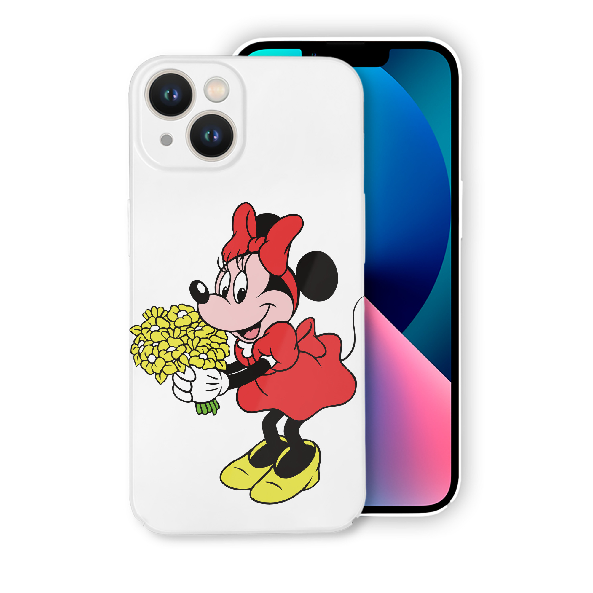 （画像用） ミッキーマウス Mickey Mouse 【iPhone 14シリーズ対応】ハードケース