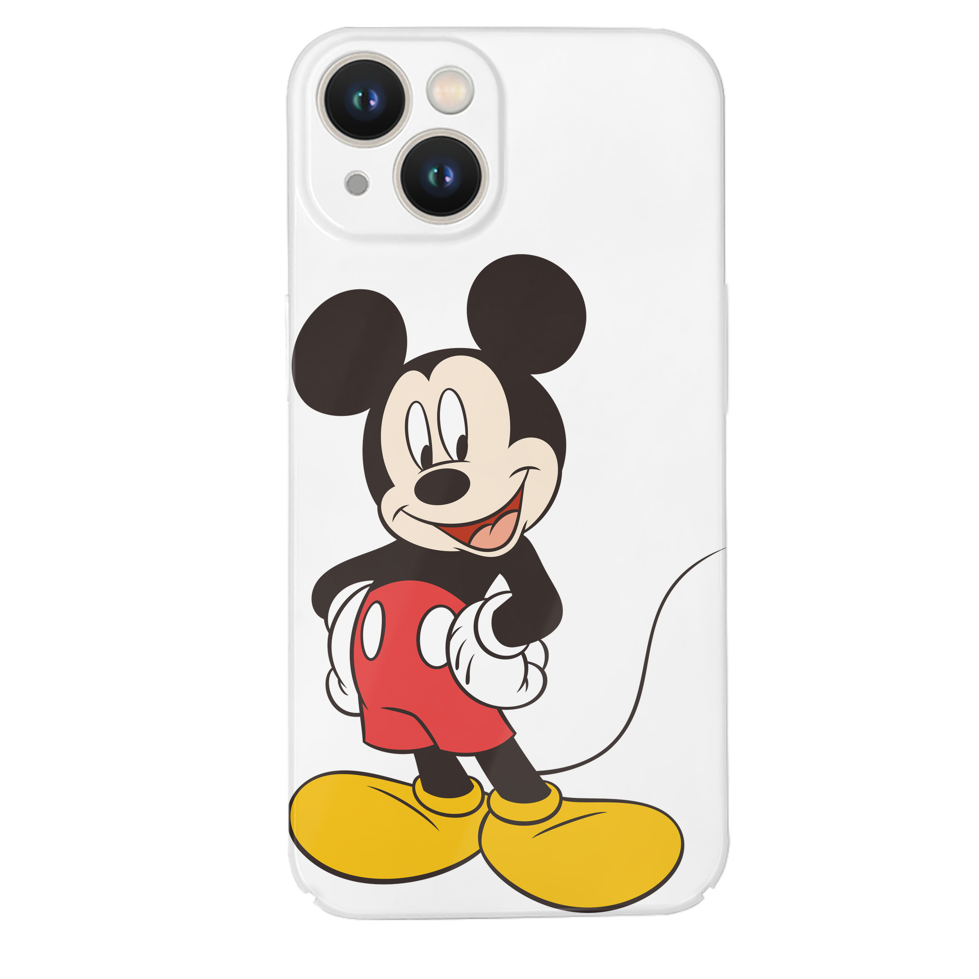 （画像用） ミッキーマウス Mickey Mouse 【iPhone 14シリーズ対応】ハードケース