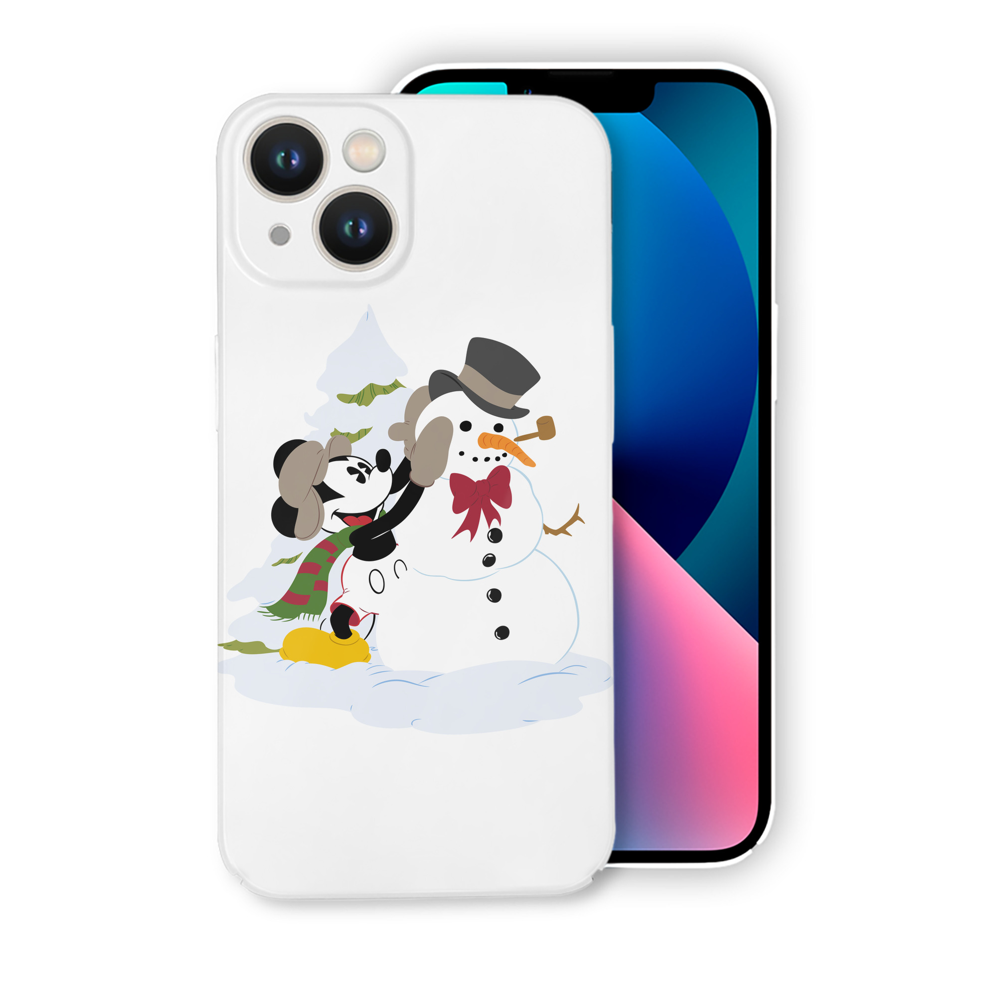 （画像用） ミッキーマウス Mickey Mouse 【iPhone 14シリーズ対応】ハードケース