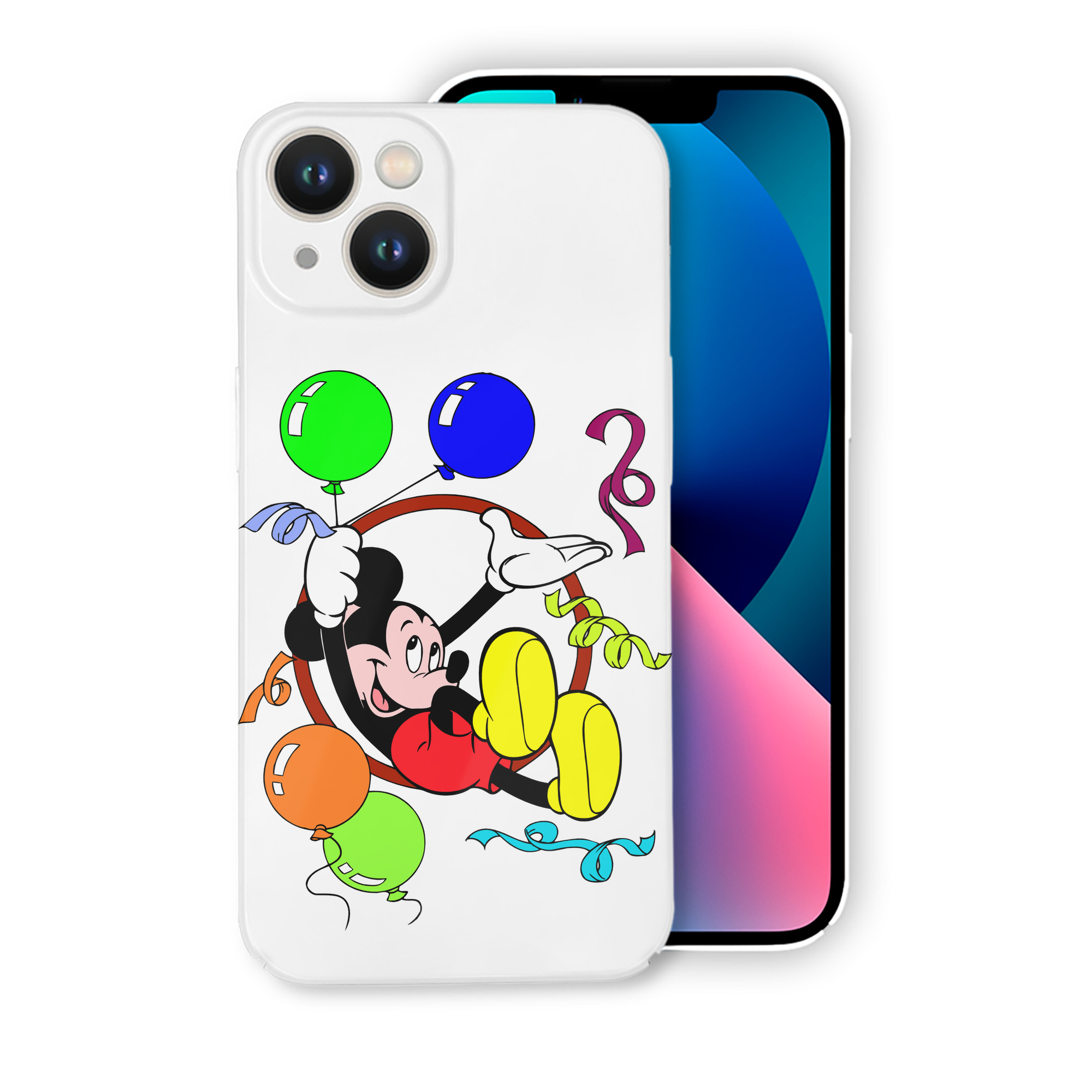 （画像用） ミッキーマウス Mickey Mouse 【iPhone 14シリーズ対応】ハードケース
