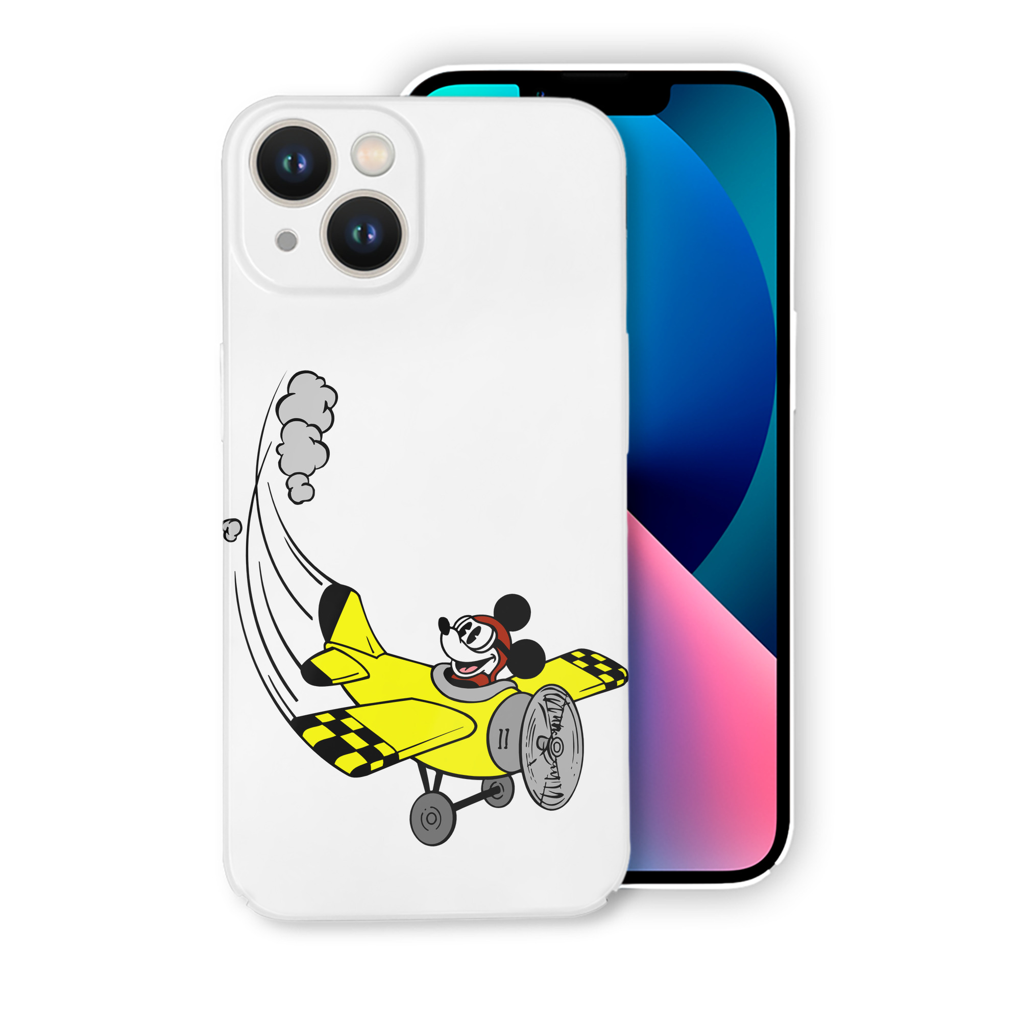 （画像用） ミッキーマウス Mickey Mouse 【iPhone 14シリーズ対応】ハードケース