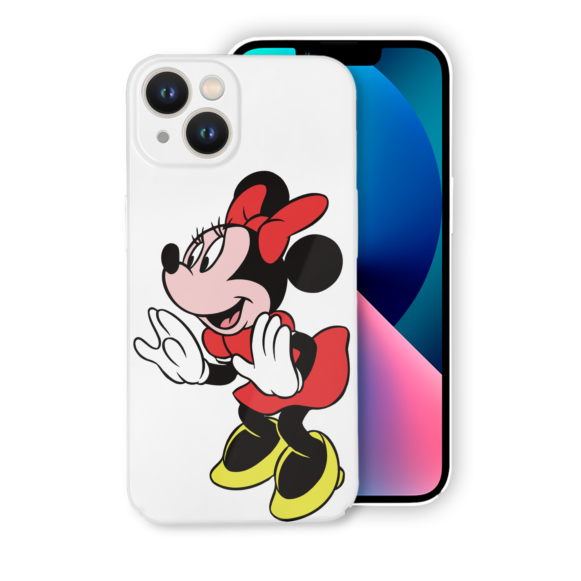 （画像用） ミッキーマウス Mickey Mouse 【iPhone 14シリーズ対応】ハードケース