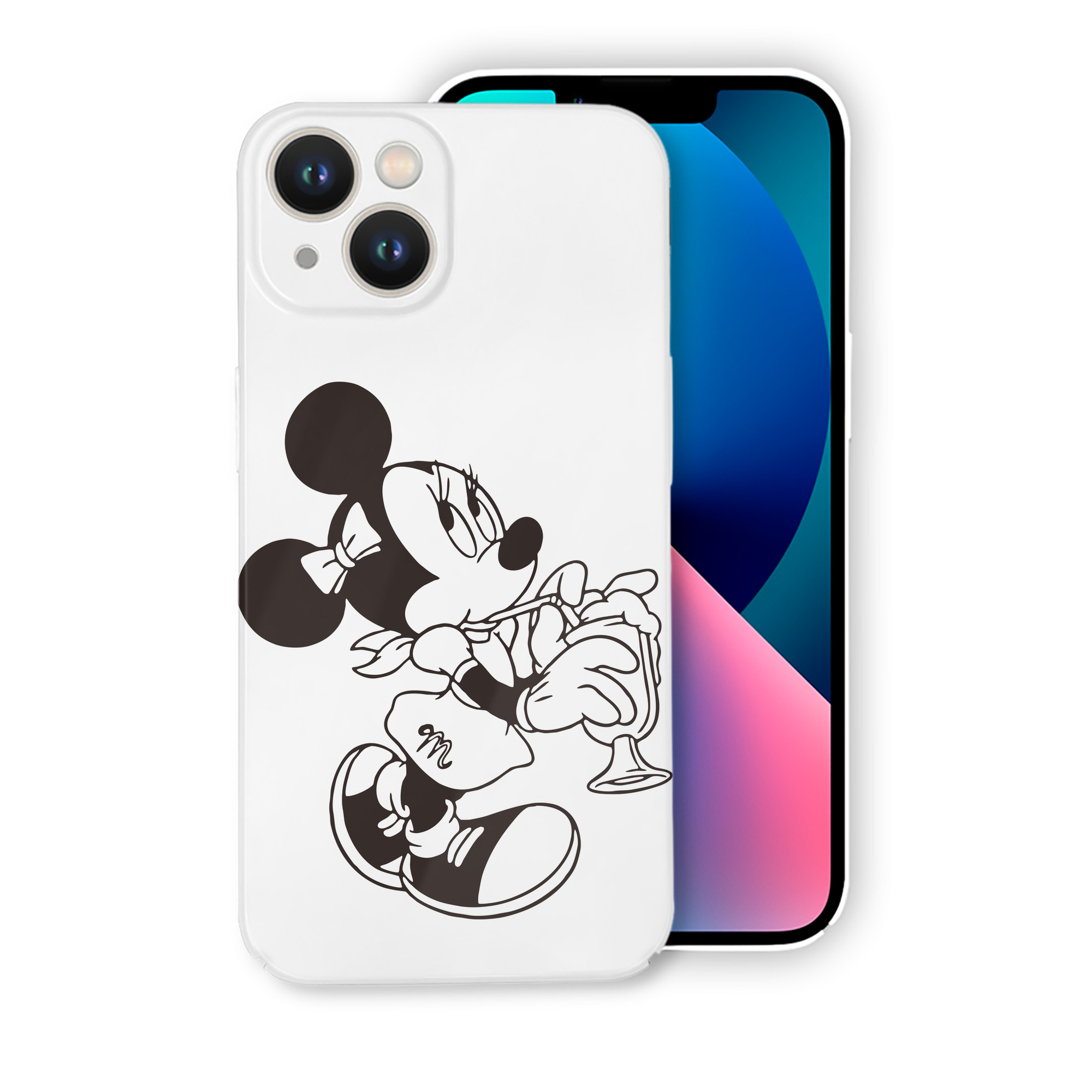（画像用） ミッキーマウス Mickey Mouse 【iPhone 14シリーズ対応】ハードケース