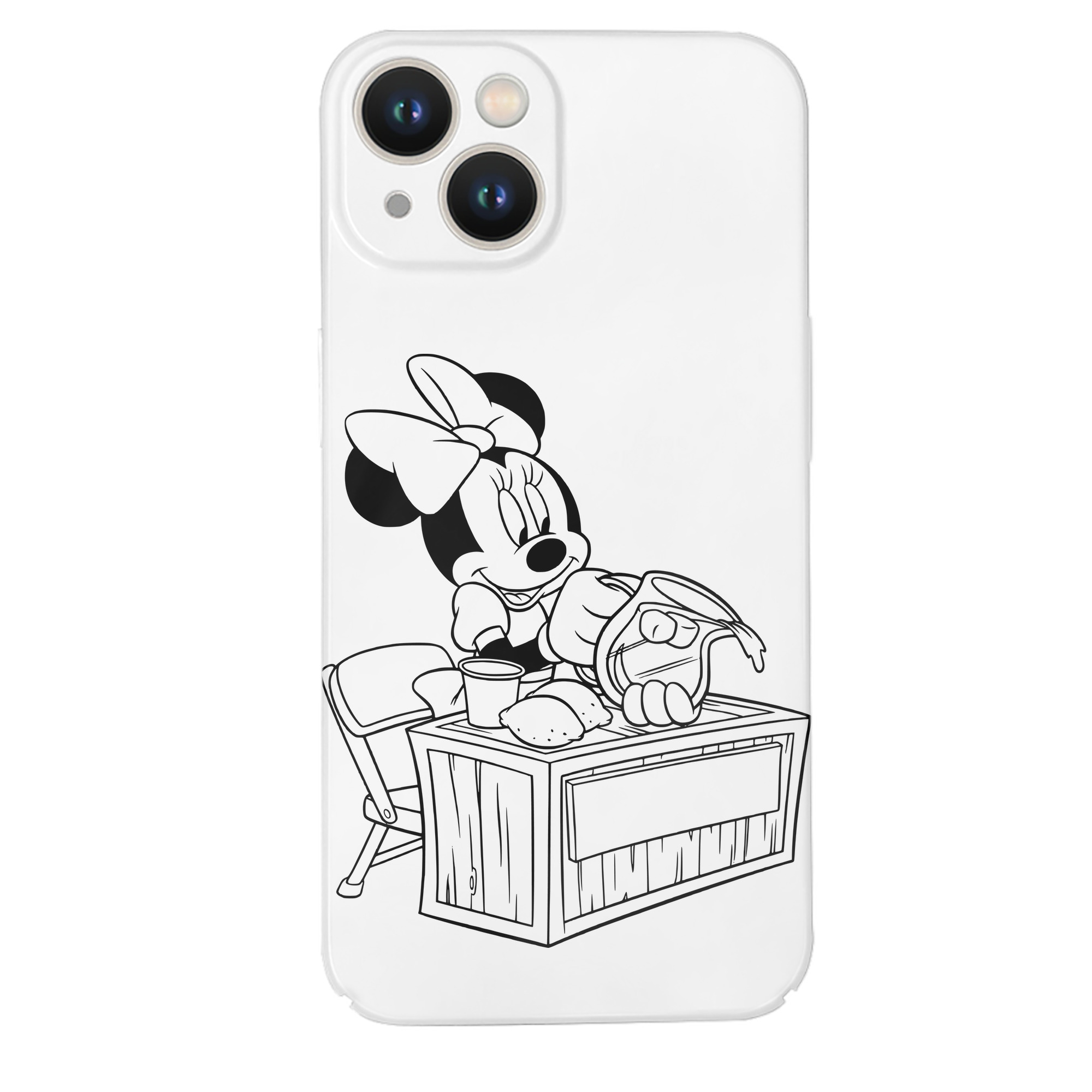 （画像用） ミッキーマウス Mickey Mouse 【iPhone 14シリーズ対応】ハードケース
