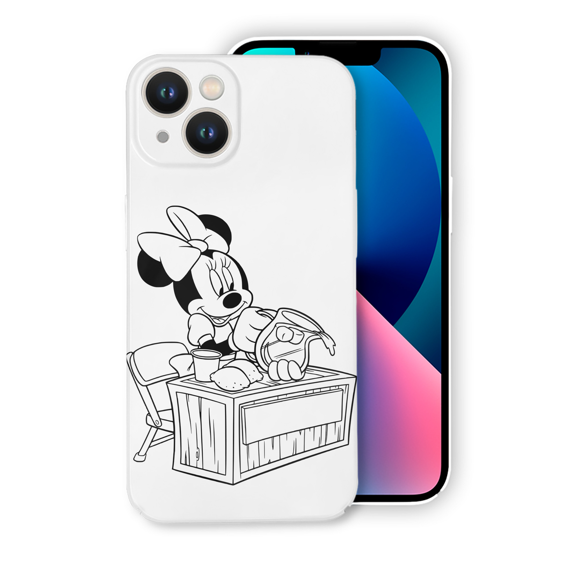 （画像用） ミッキーマウス Mickey Mouse 【iPhone 14シリーズ対応】ハードケース