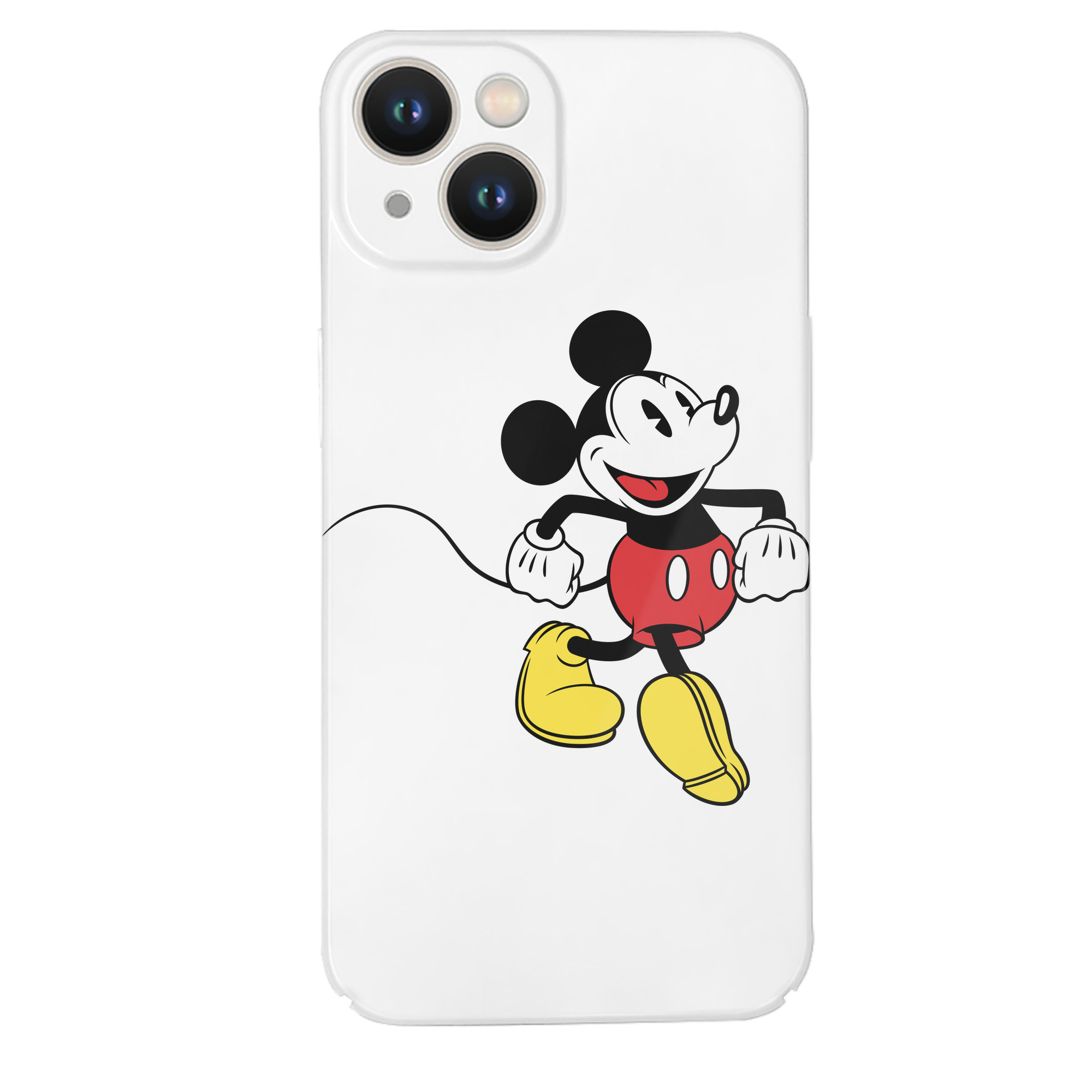 （画像用） ミッキーマウス Mickey Mouse 【iPhone 14シリーズ対応】ハードケース