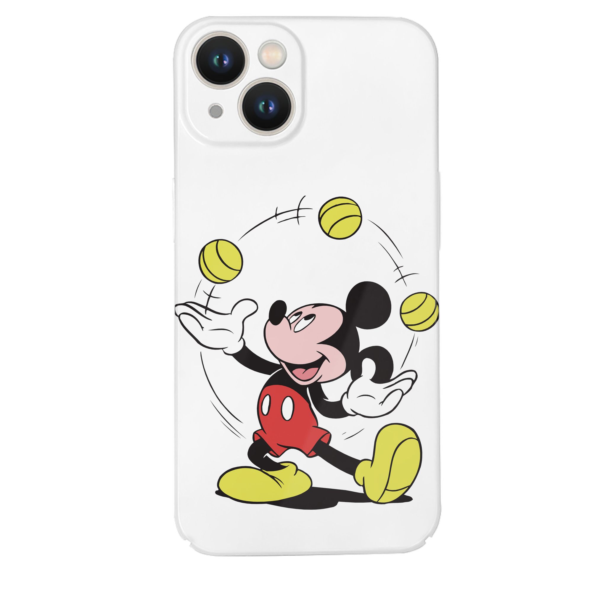 （画像用） ミッキーマウス Mickey Mouse 【iPhone 14シリーズ対応】ハードケース