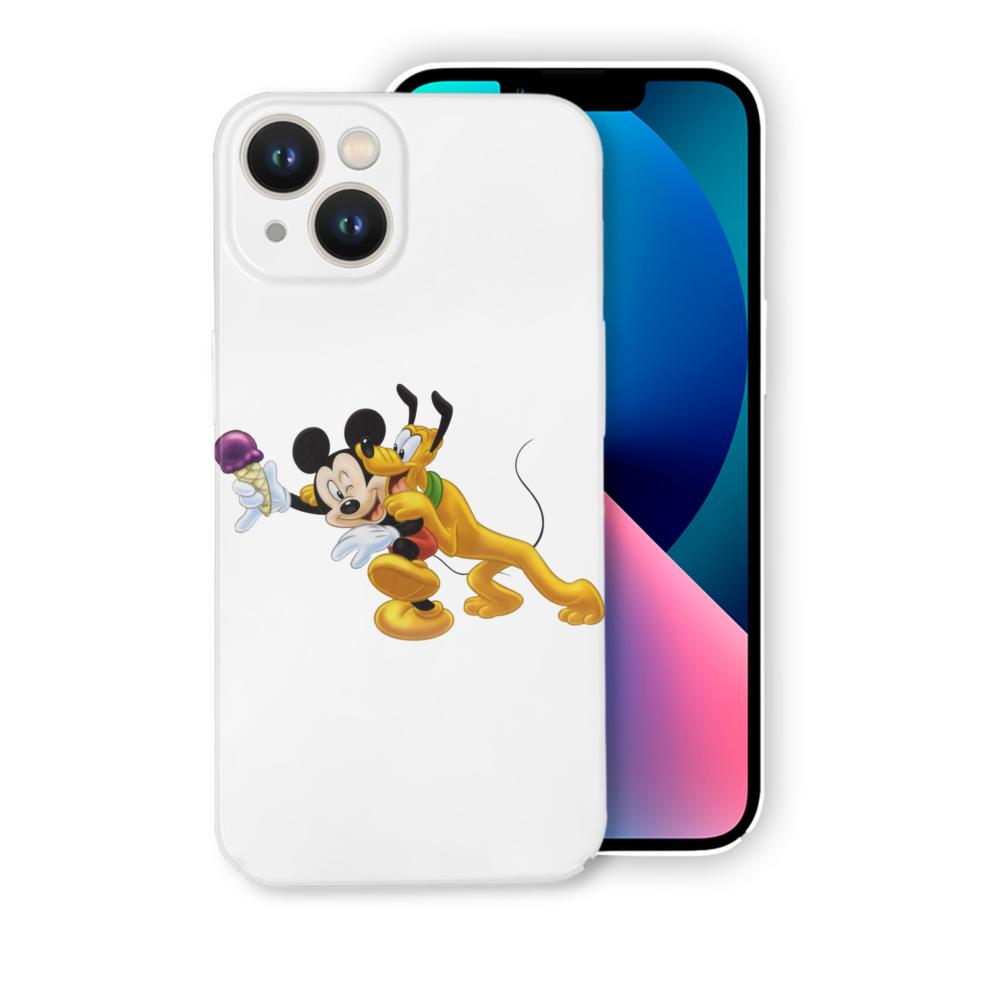 （画像用） ミッキーマウス Mickey Mouse 【iPhone 14シリーズ対応】ハードケース