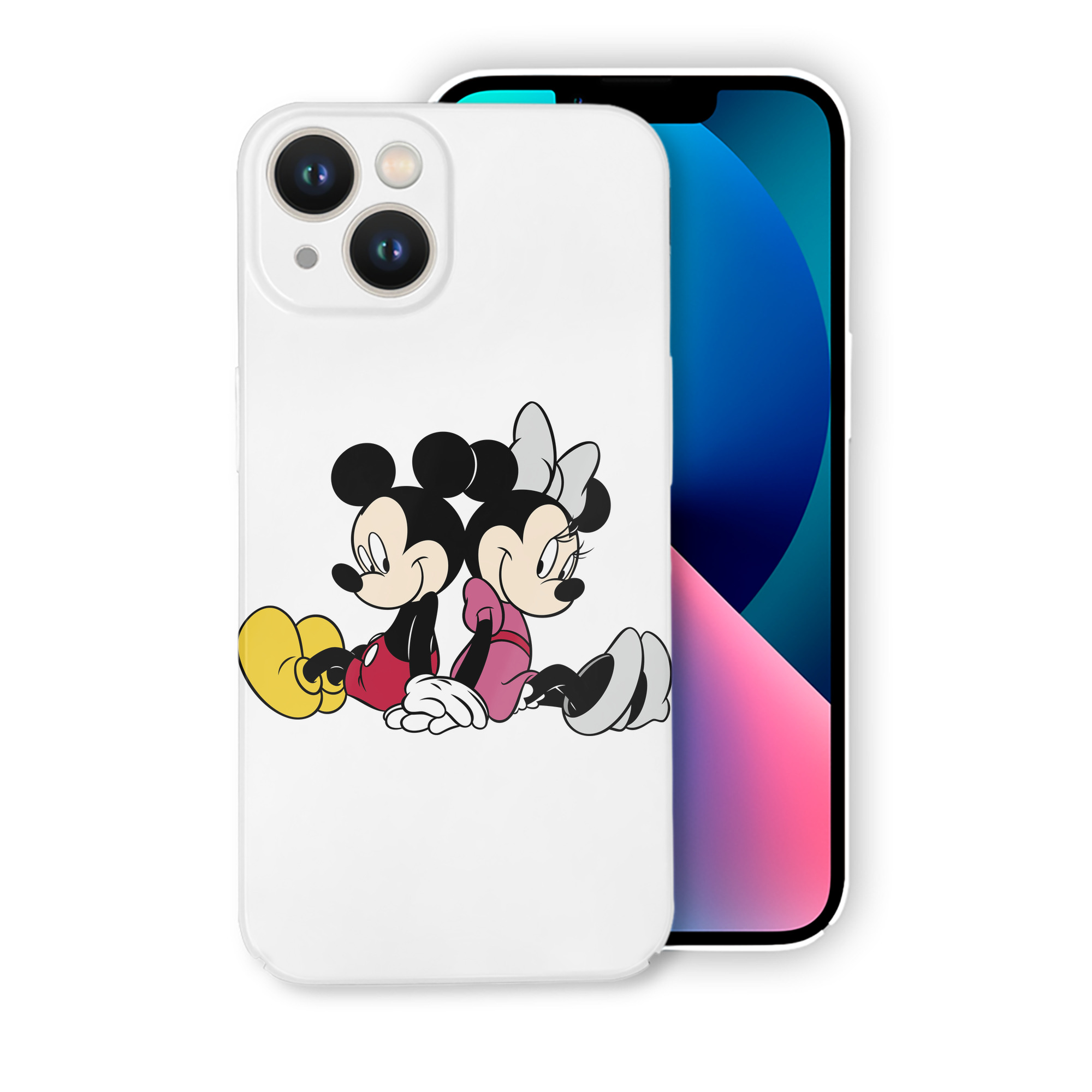 （画像用） ミッキーマウス Mickey Mouse 【iPhone 14シリーズ対応】ハードケース
