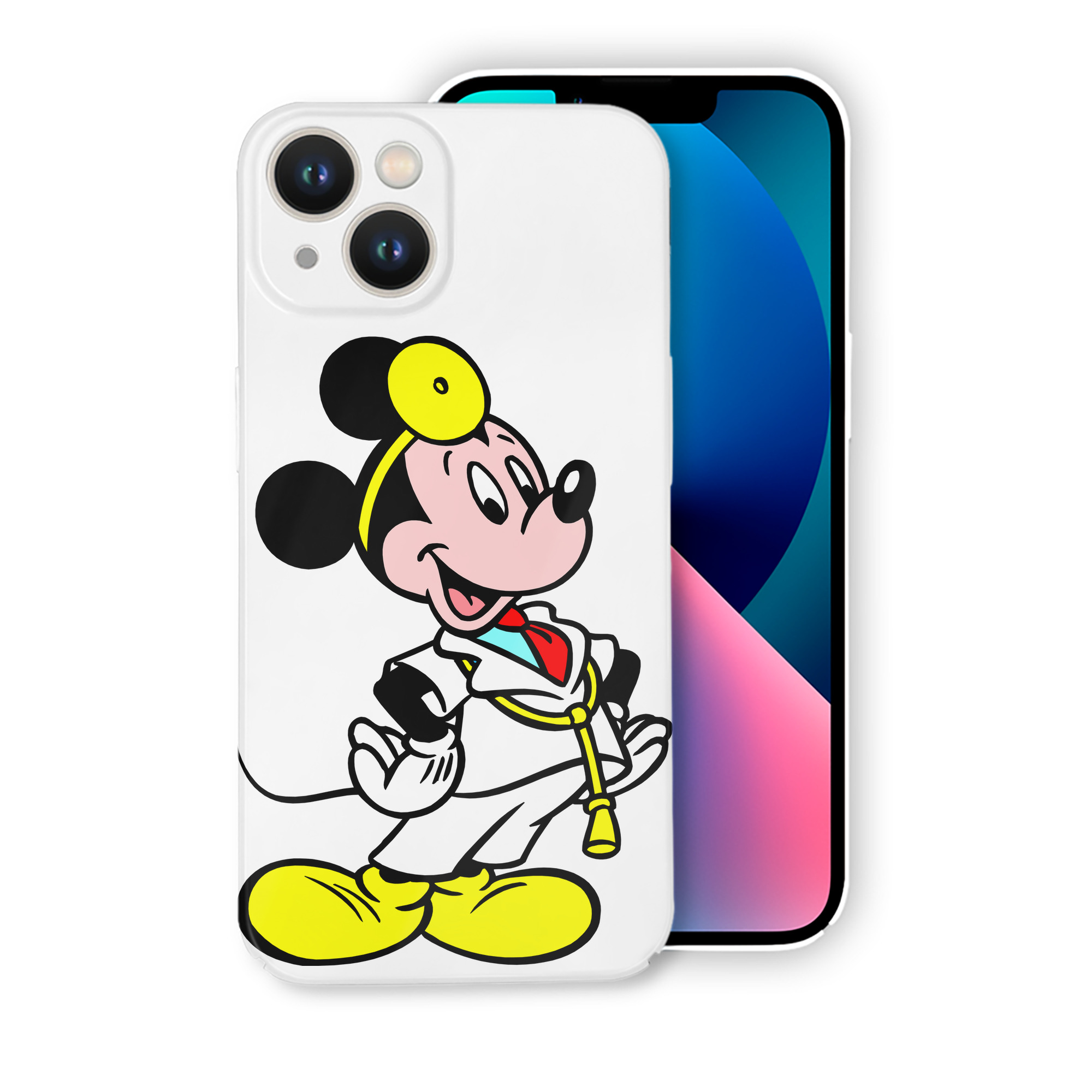 （画像用） ミッキーマウス Mickey Mouse 【iPhone 14シリーズ対応】ハードケース