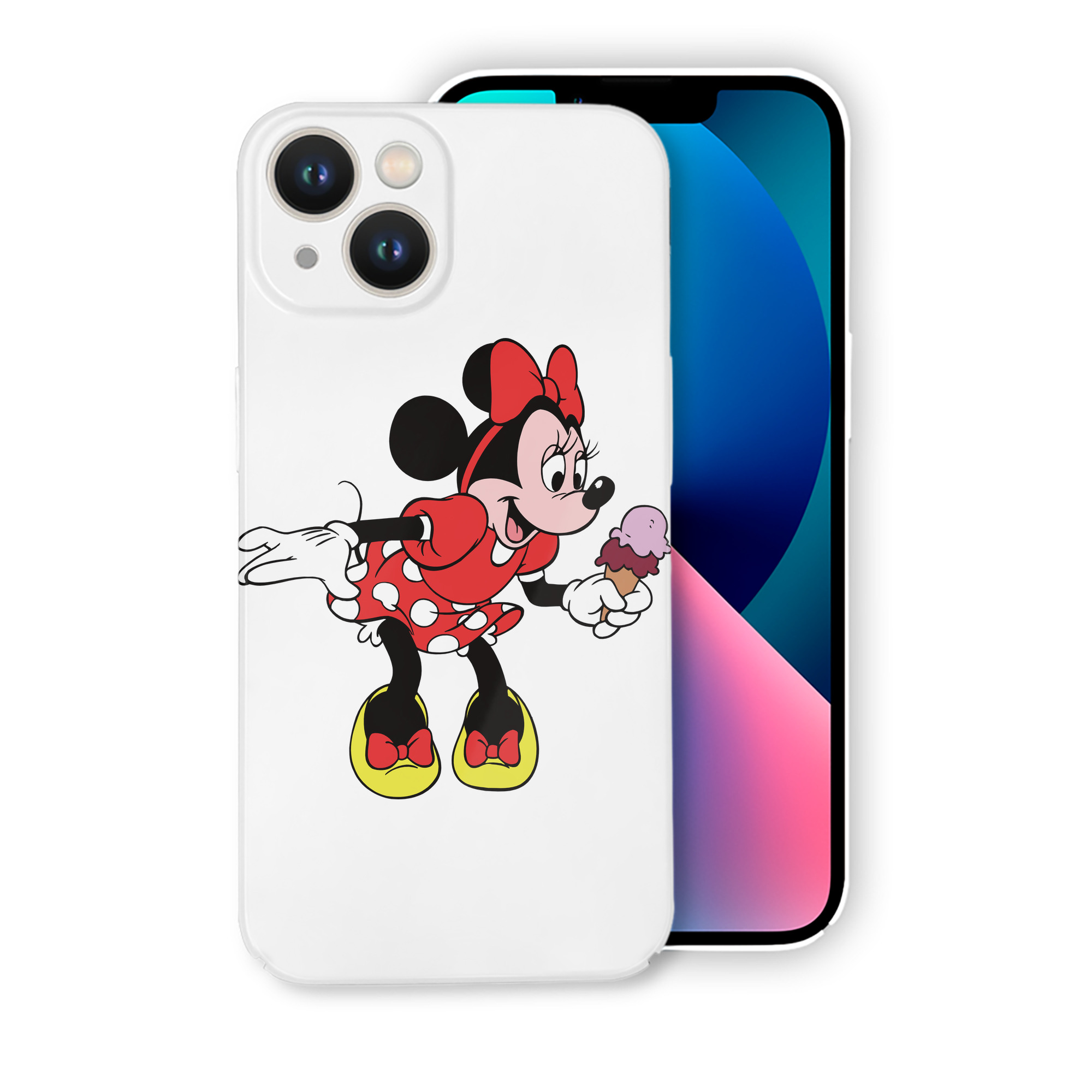 （画像用） ミッキーマウス Mickey Mouse 【iPhone 14シリーズ対応】ハードケース