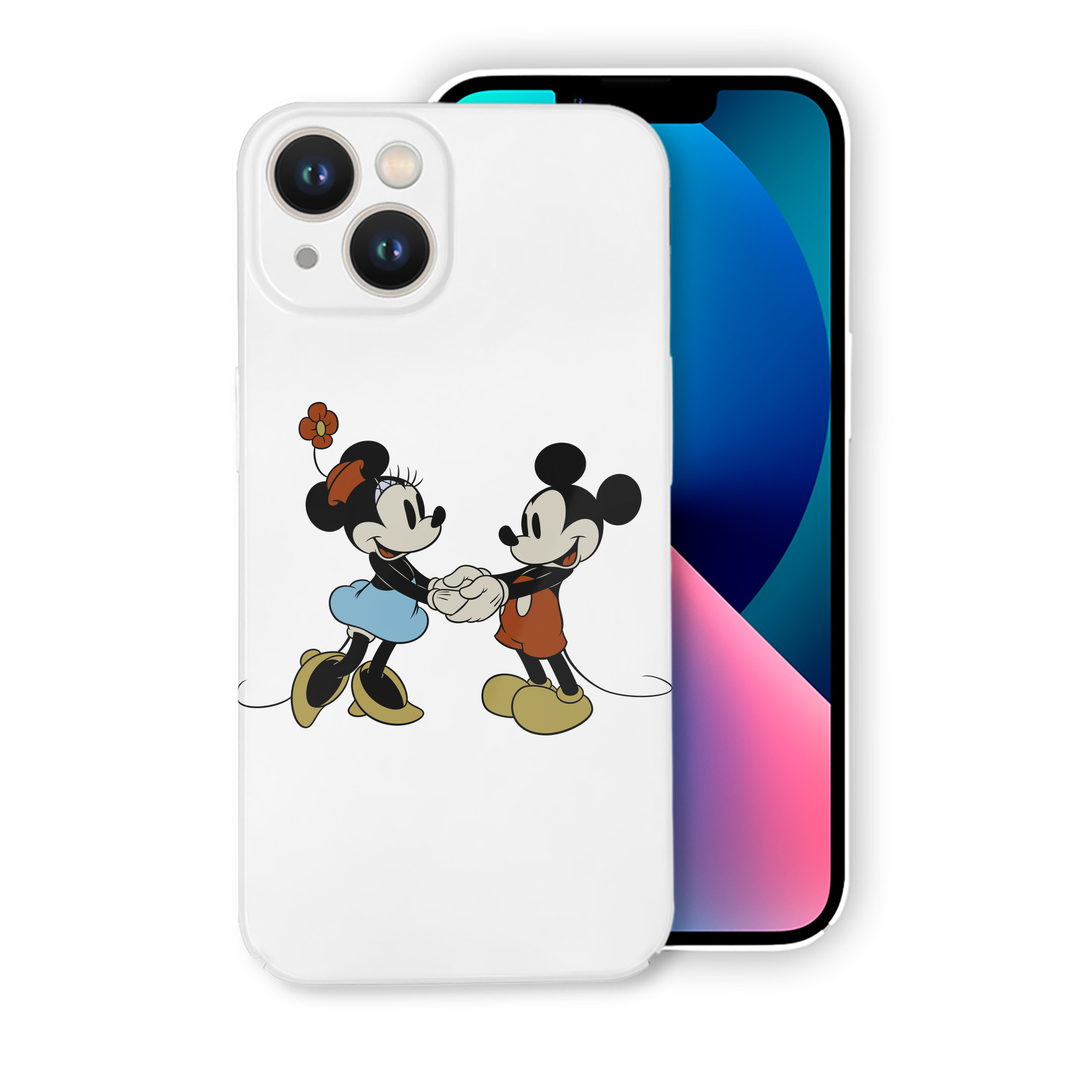 （画像用） ミッキーマウス Mickey Mouse 【iPhone 14シリーズ対応】ハードケース