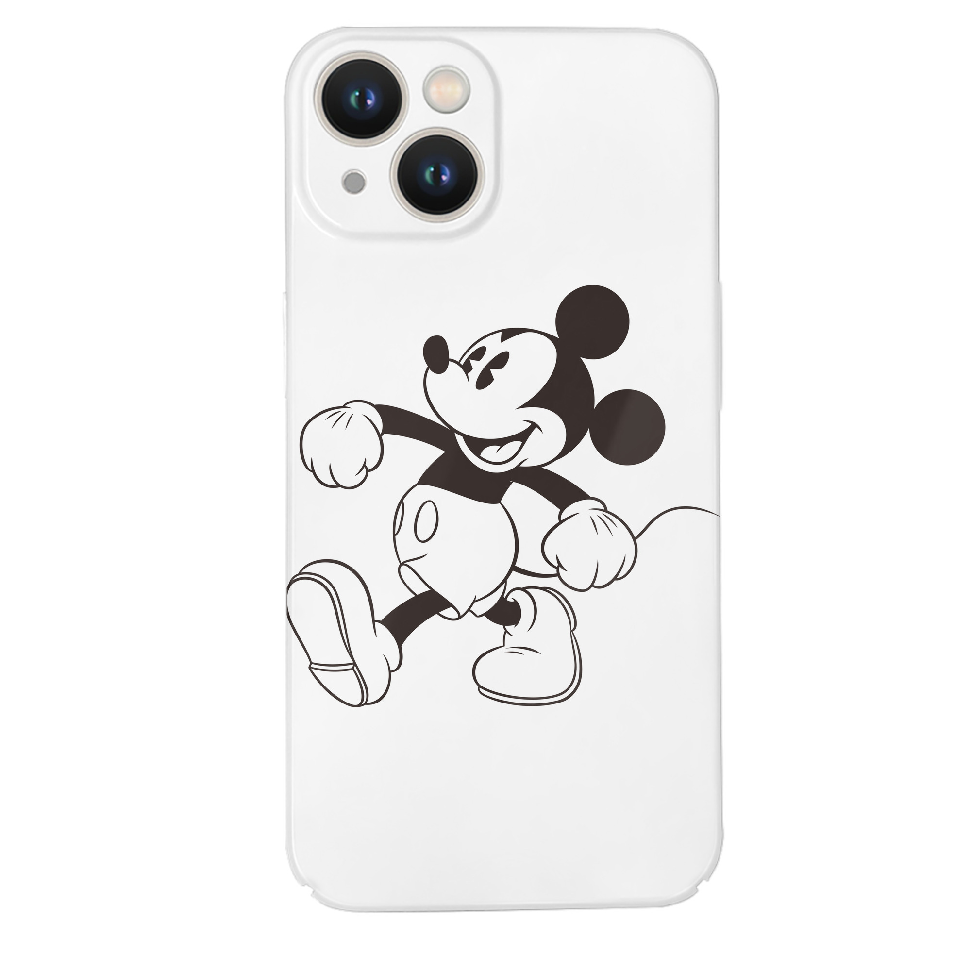 （画像用） ミッキーマウス Mickey Mouse 【iPhone 14シリーズ対応】ハードケース