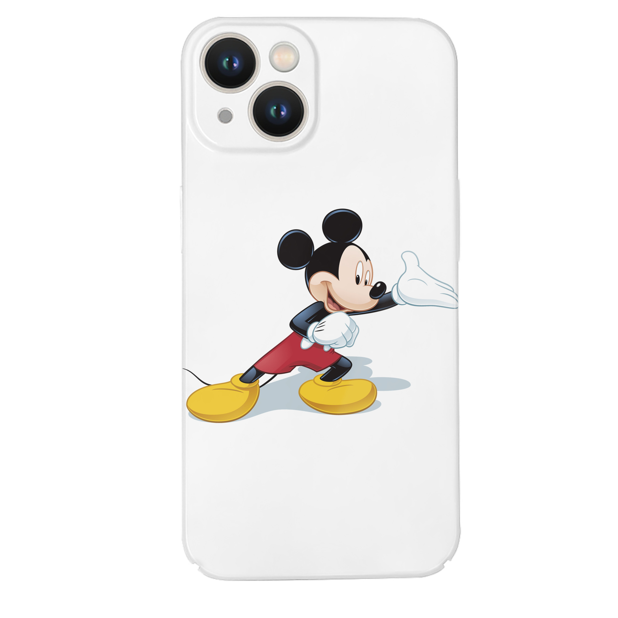（画像用） ミッキーマウス Mickey Mouse 【iPhone 14シリーズ対応】ハードケース