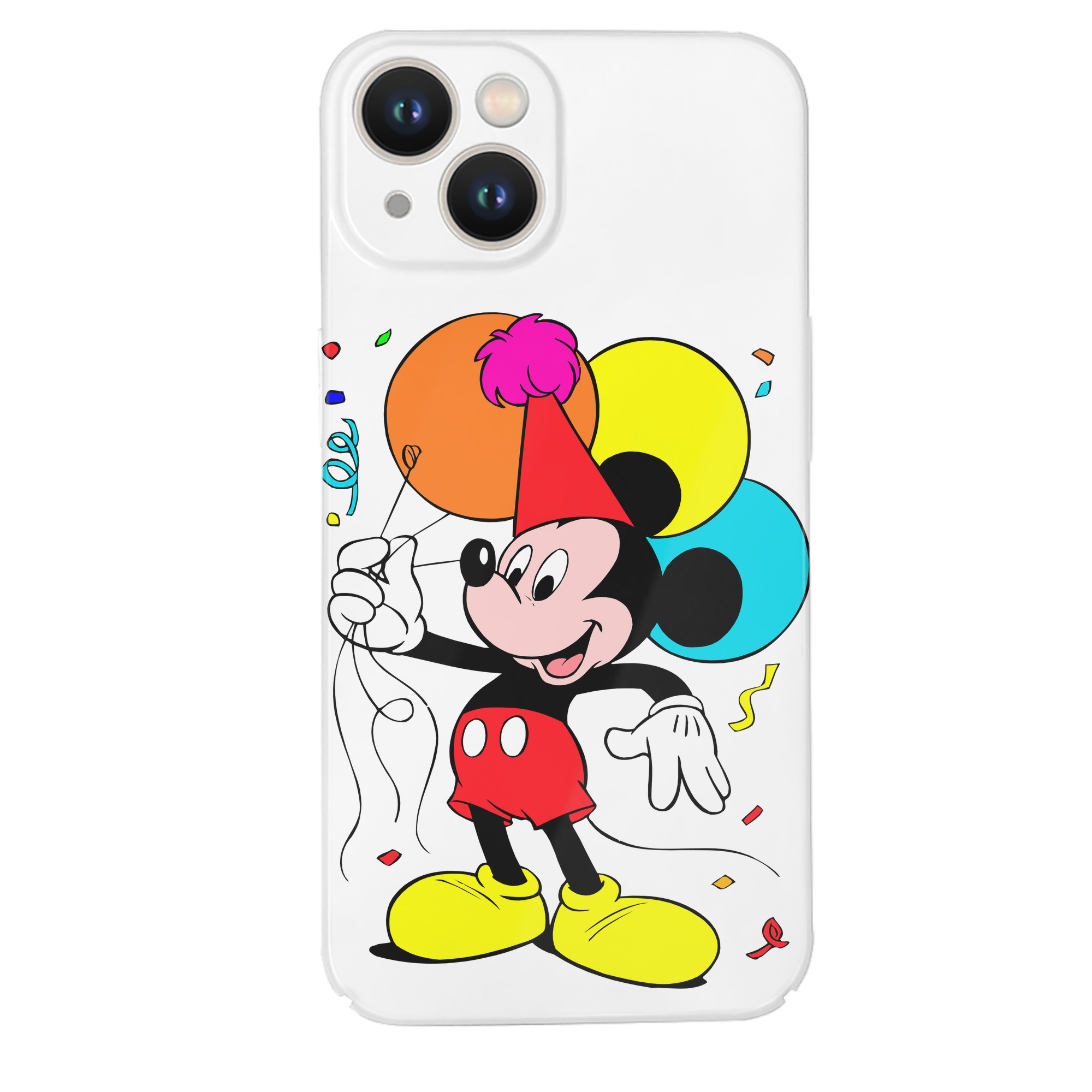 （画像用） ミッキーマウス Mickey Mouse 【iPhone 14シリーズ対応】ハードケース