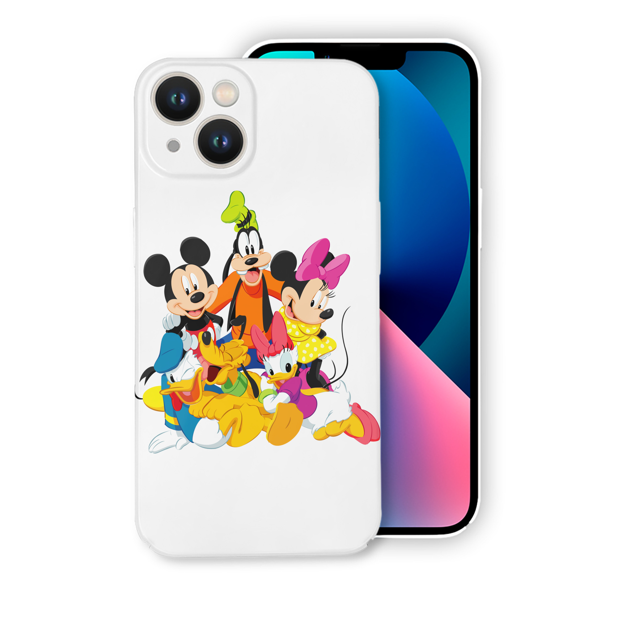 （画像用） ミッキーマウス Mickey Mouse 【iPhone 14シリーズ対応】ハードケース