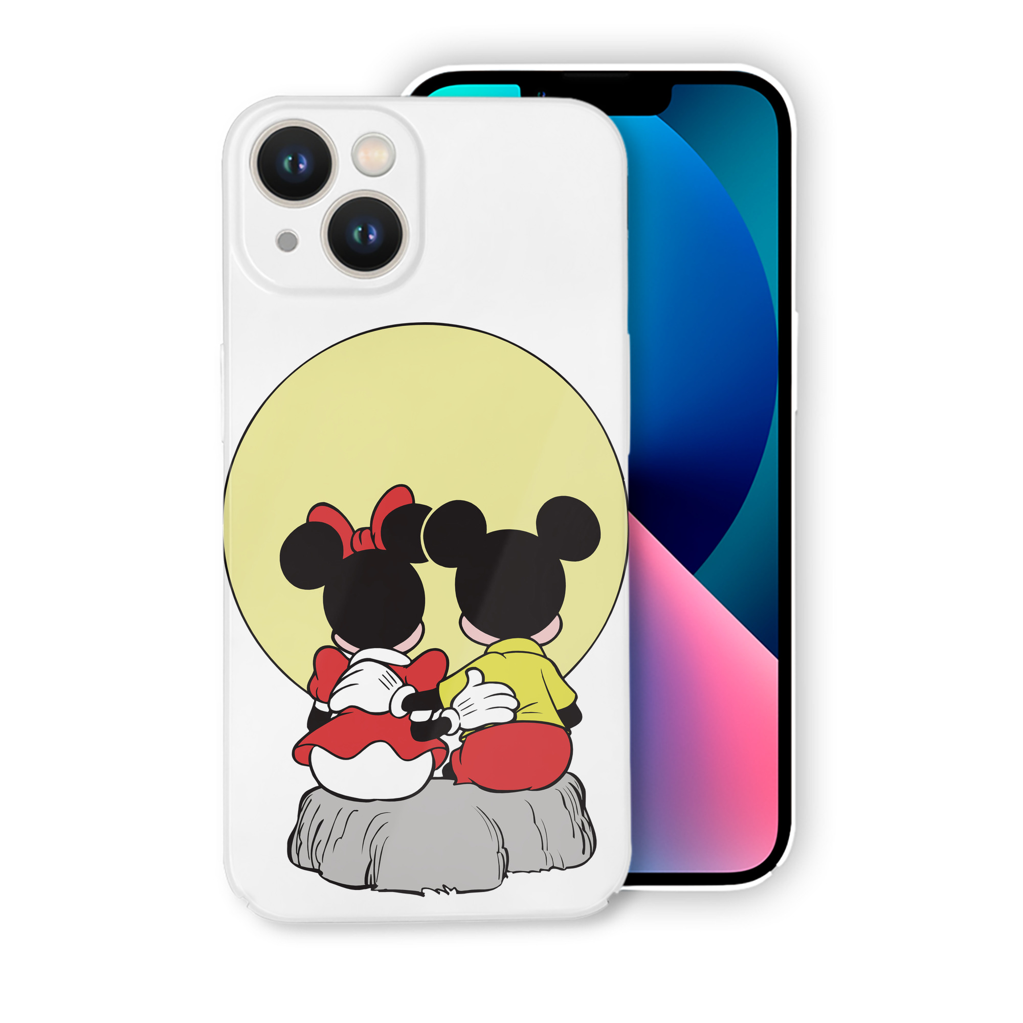 （画像用） ミッキーマウス Mickey Mouse 【iPhone 14シリーズ対応】ハードケース