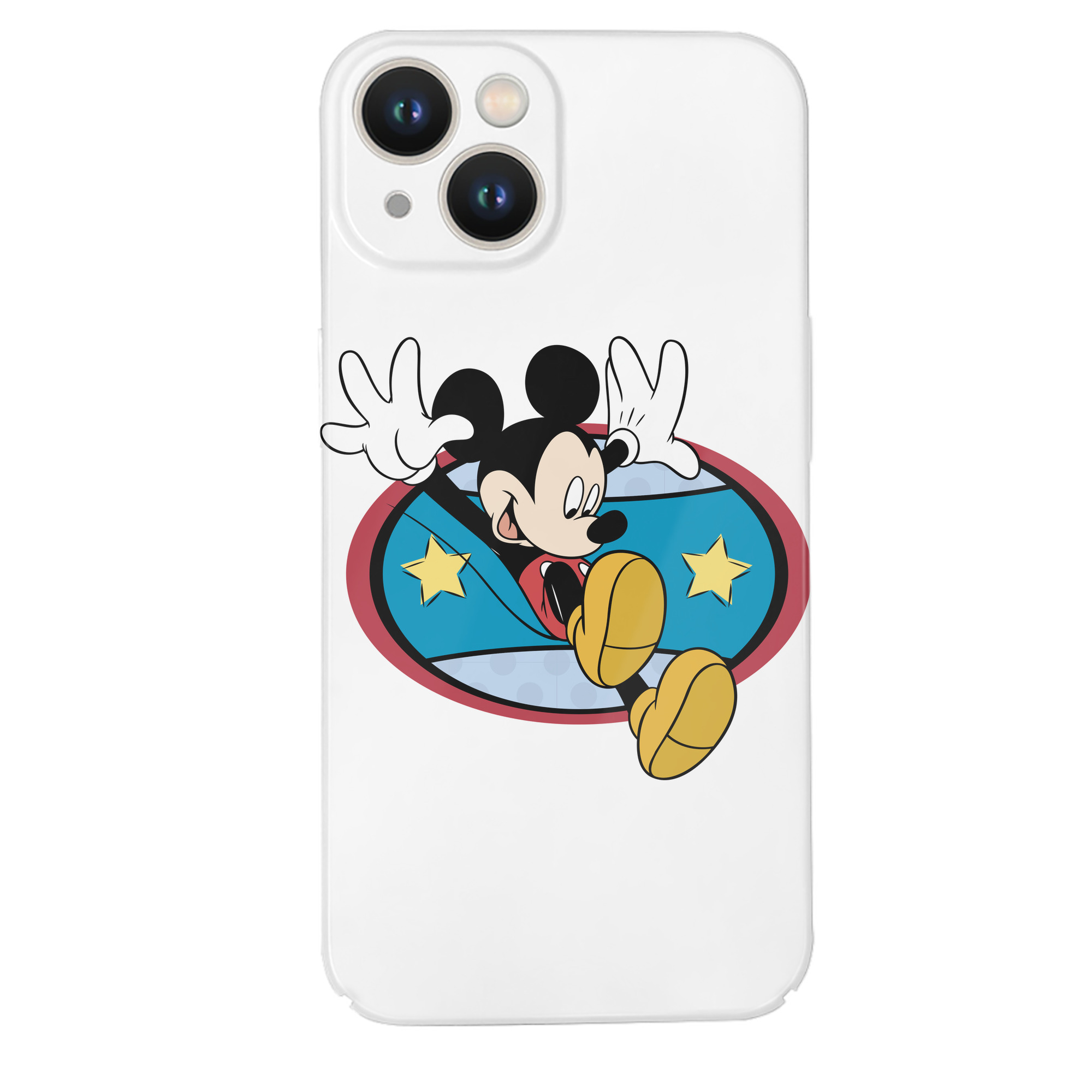 （画像用） ミッキーマウス Mickey Mouse 【iPhone 14シリーズ対応】ハードケース