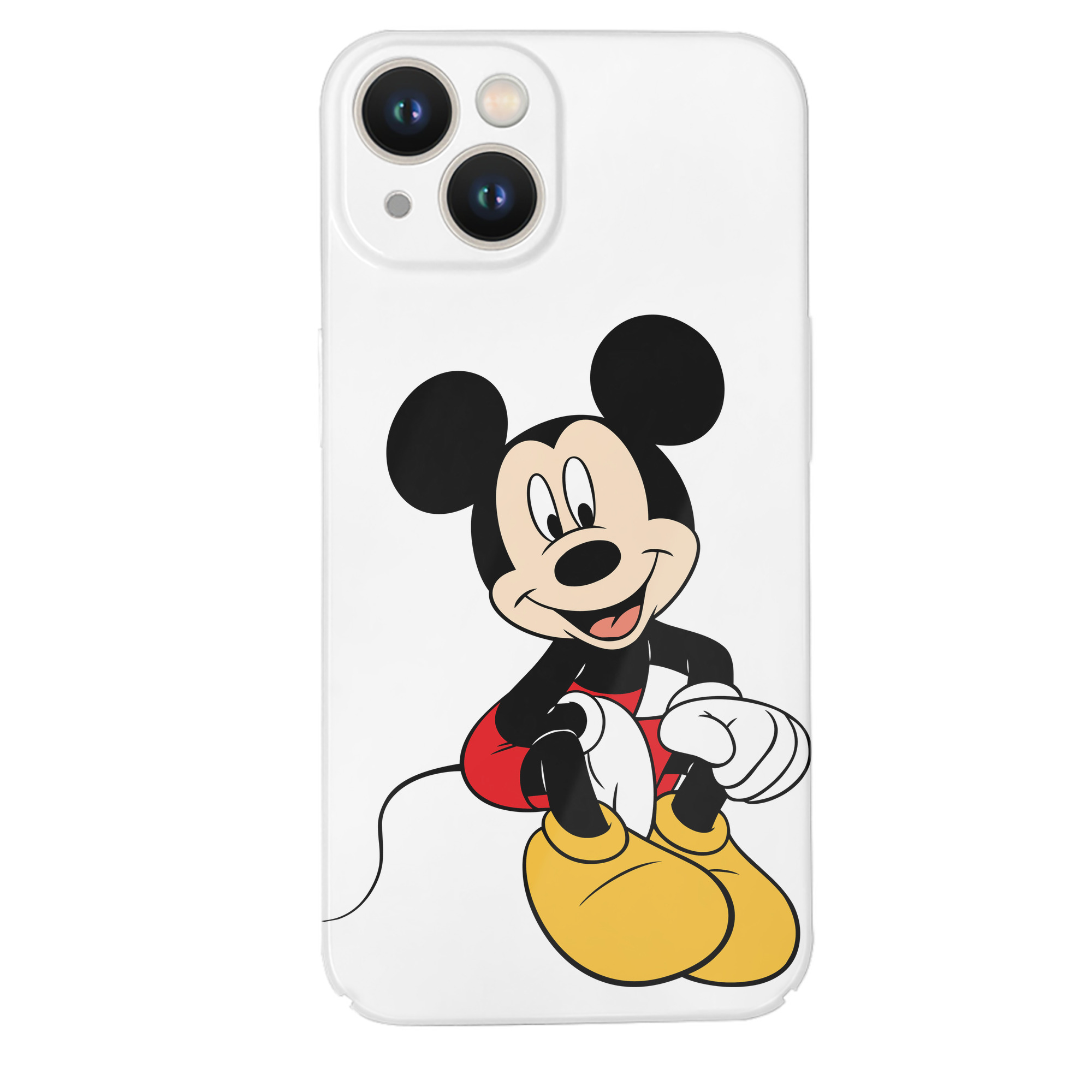 （画像用） ミッキーマウス Mickey Mouse 【iPhone 14シリーズ対応】ハードケース