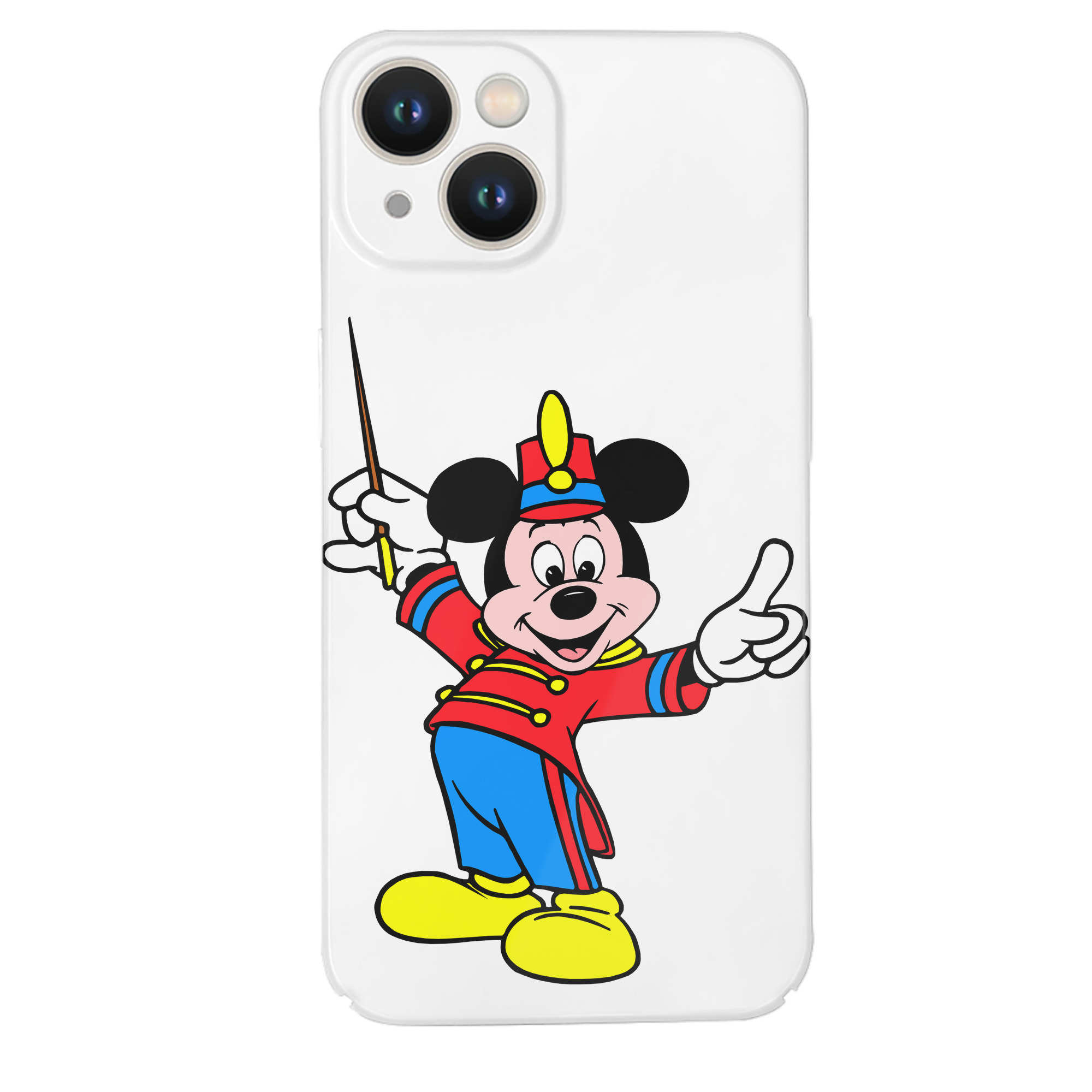 （画像用） ミッキーマウス Mickey Mouse 【iPhone 14シリーズ対応】ハードケース