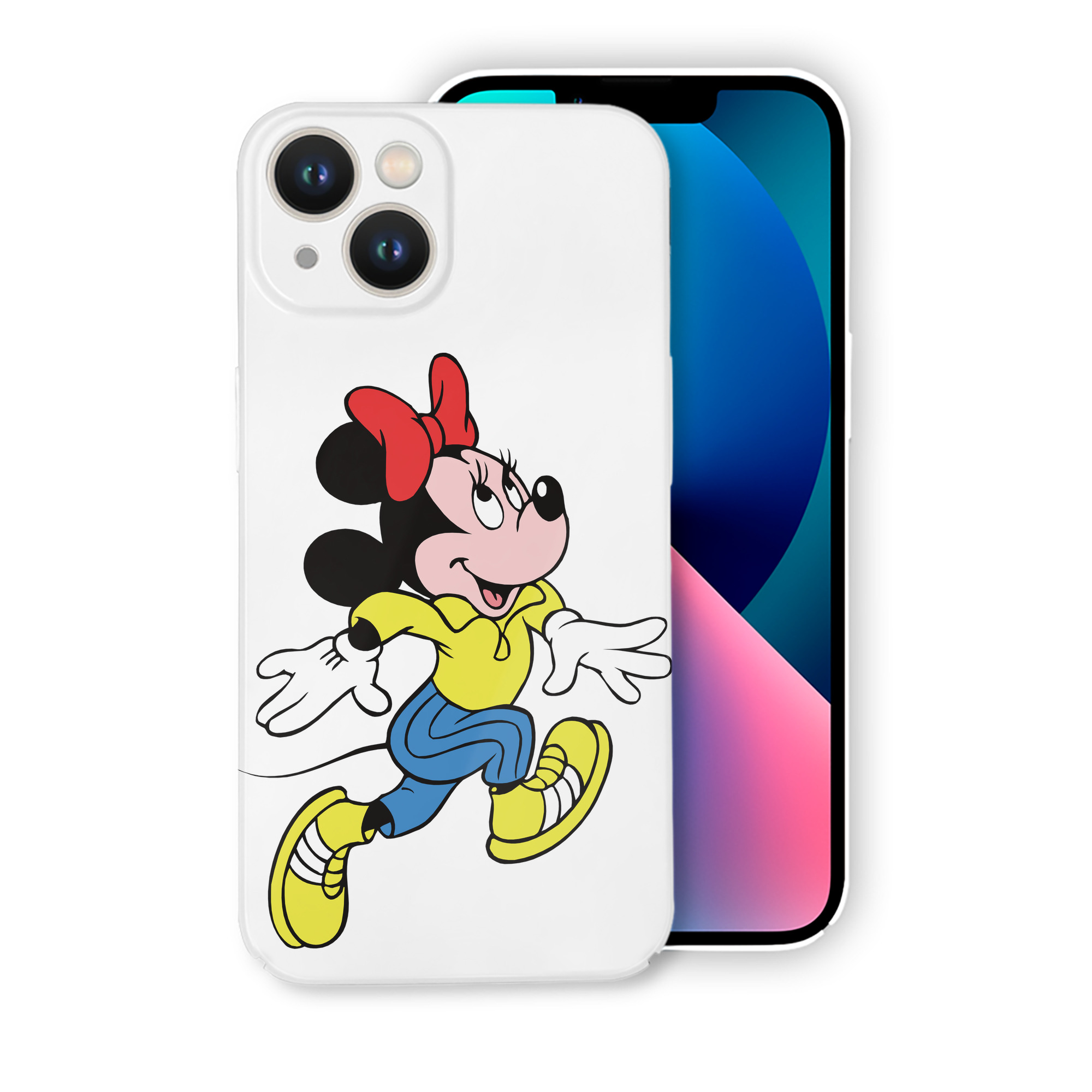 （画像用） ミッキーマウス Mickey Mouse 【iPhone 14シリーズ対応】ハードケース