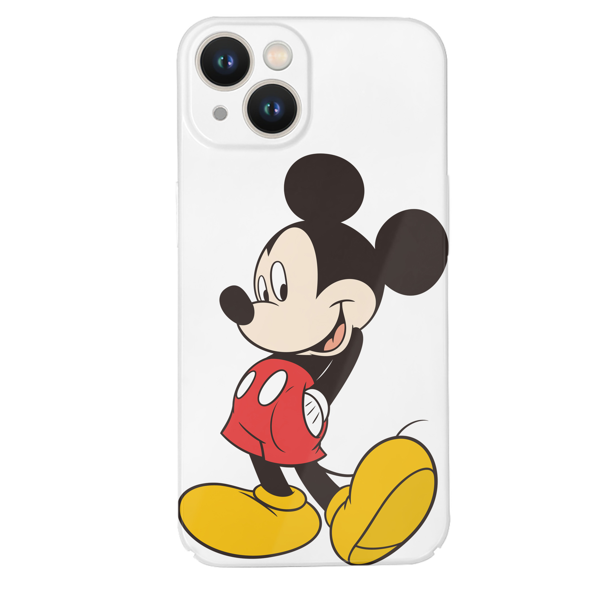 （画像用） ミッキーマウス Mickey Mouse 【iPhone 14シリーズ対応】ハードケース