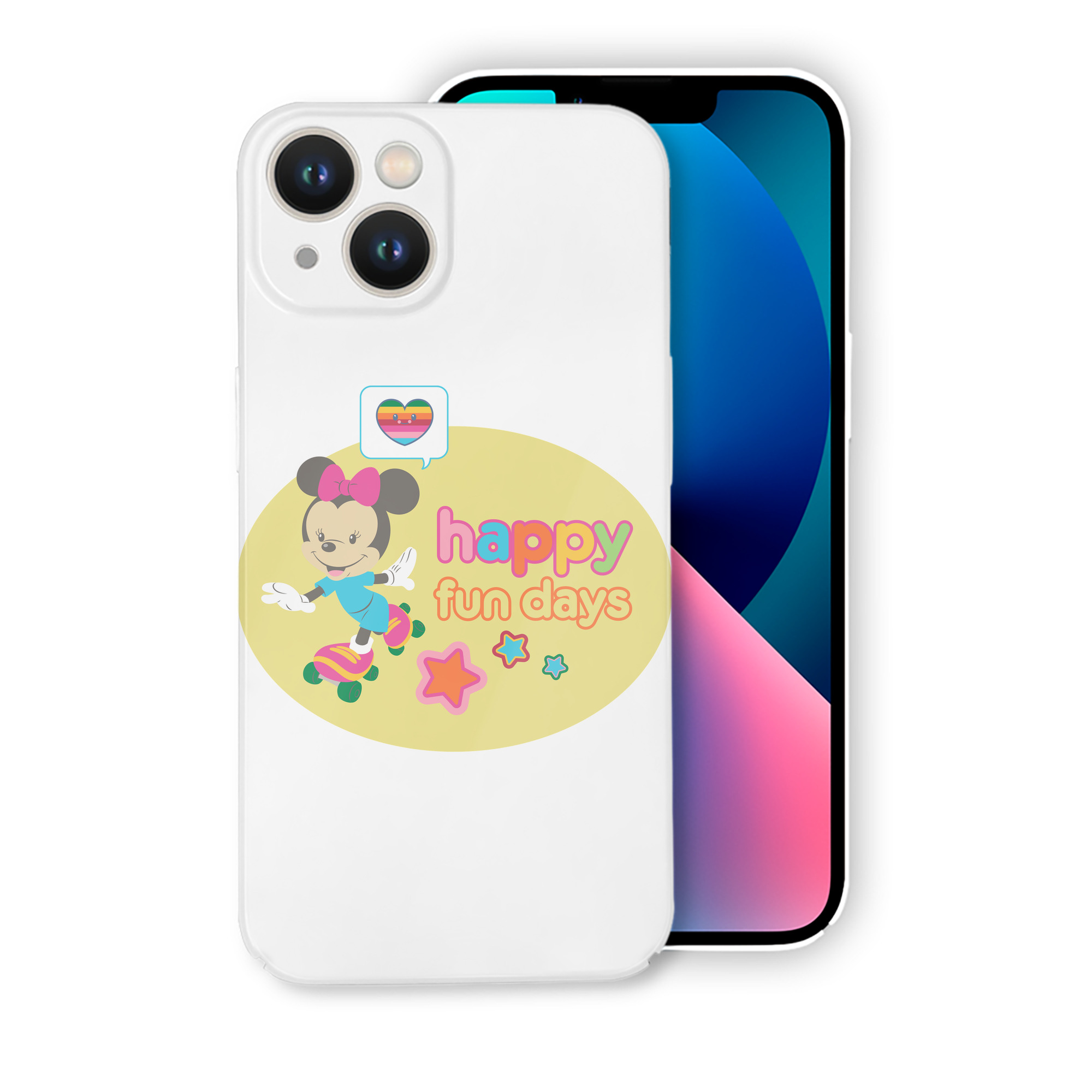 （画像用） ミッキーマウス Mickey Mouse 【iPhone 14シリーズ対応】ハードケース