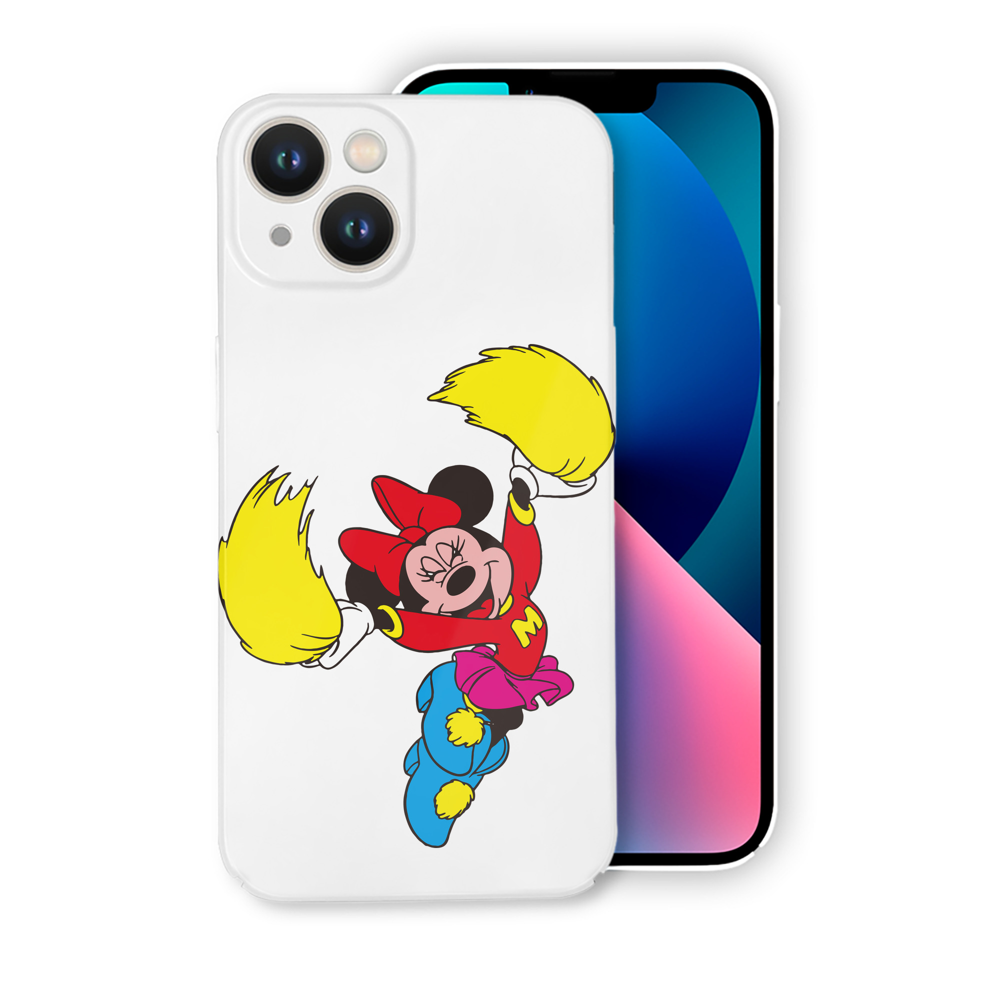 （画像用） ミッキーマウス Mickey Mouse 【iPhone 14シリーズ対応】ハードケース