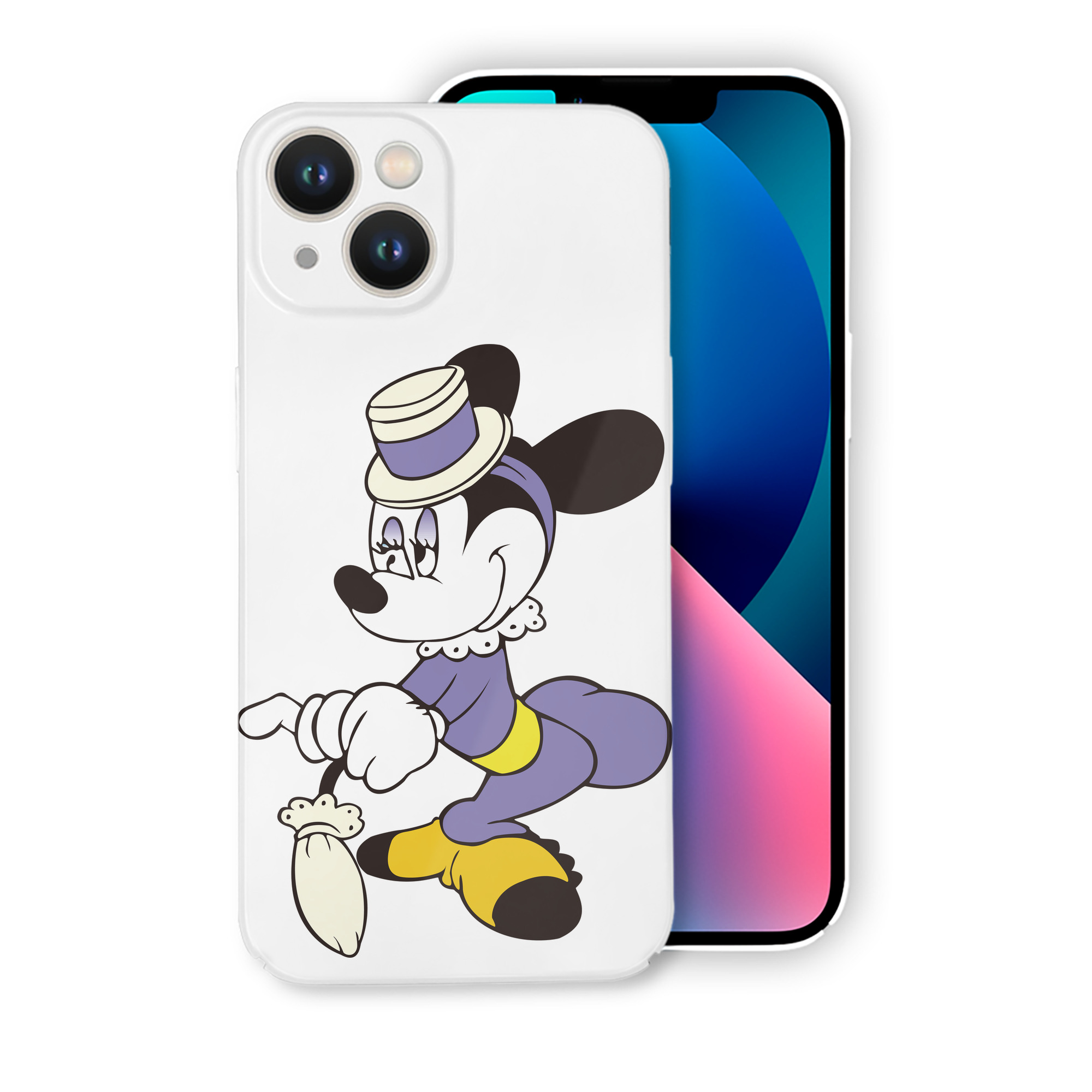 （画像用） ミッキーマウス Mickey Mouse 【iPhone 14シリーズ対応】ハードケース