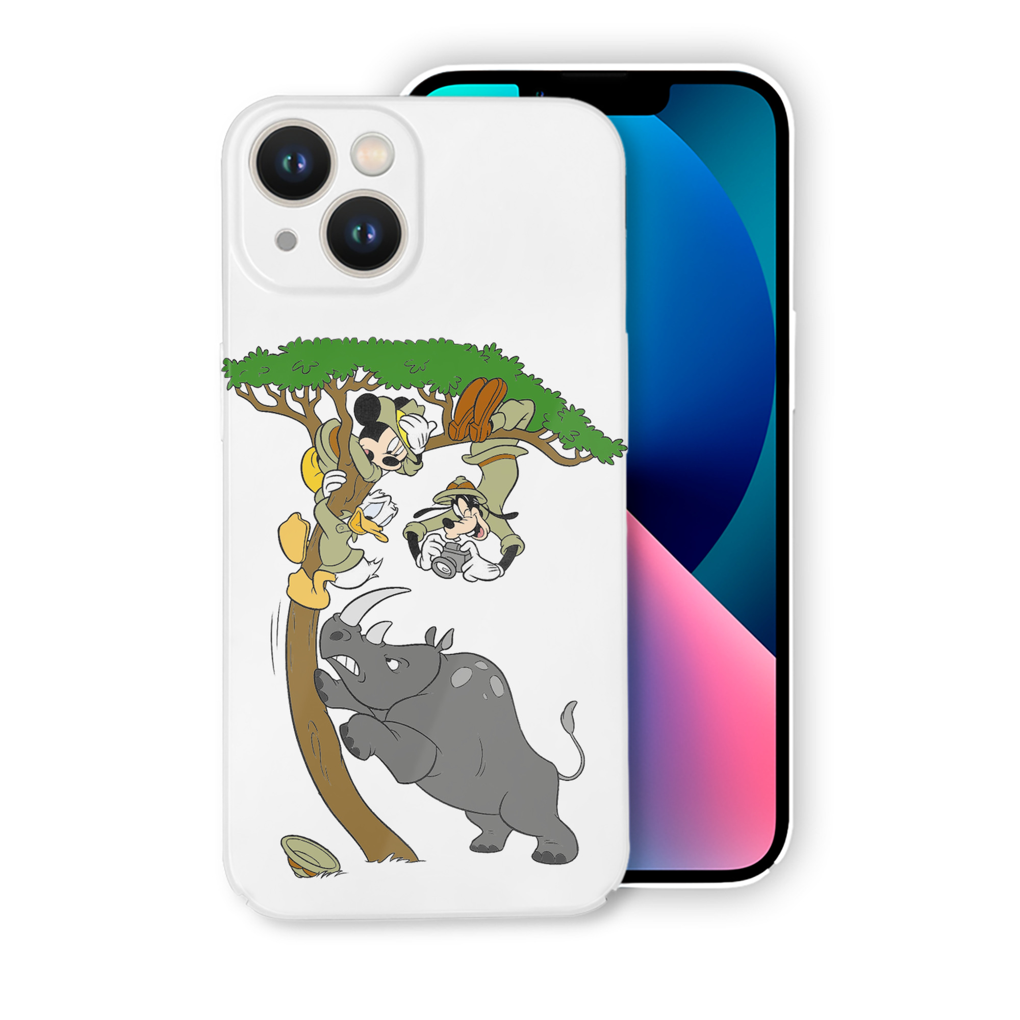 （画像用） ミッキーマウス Mickey Mouse 【iPhone 14シリーズ対応】ハードケース